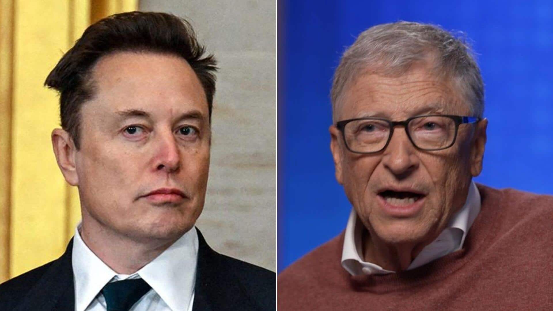 Why Elon Musk has slammed Bill Gates yet again