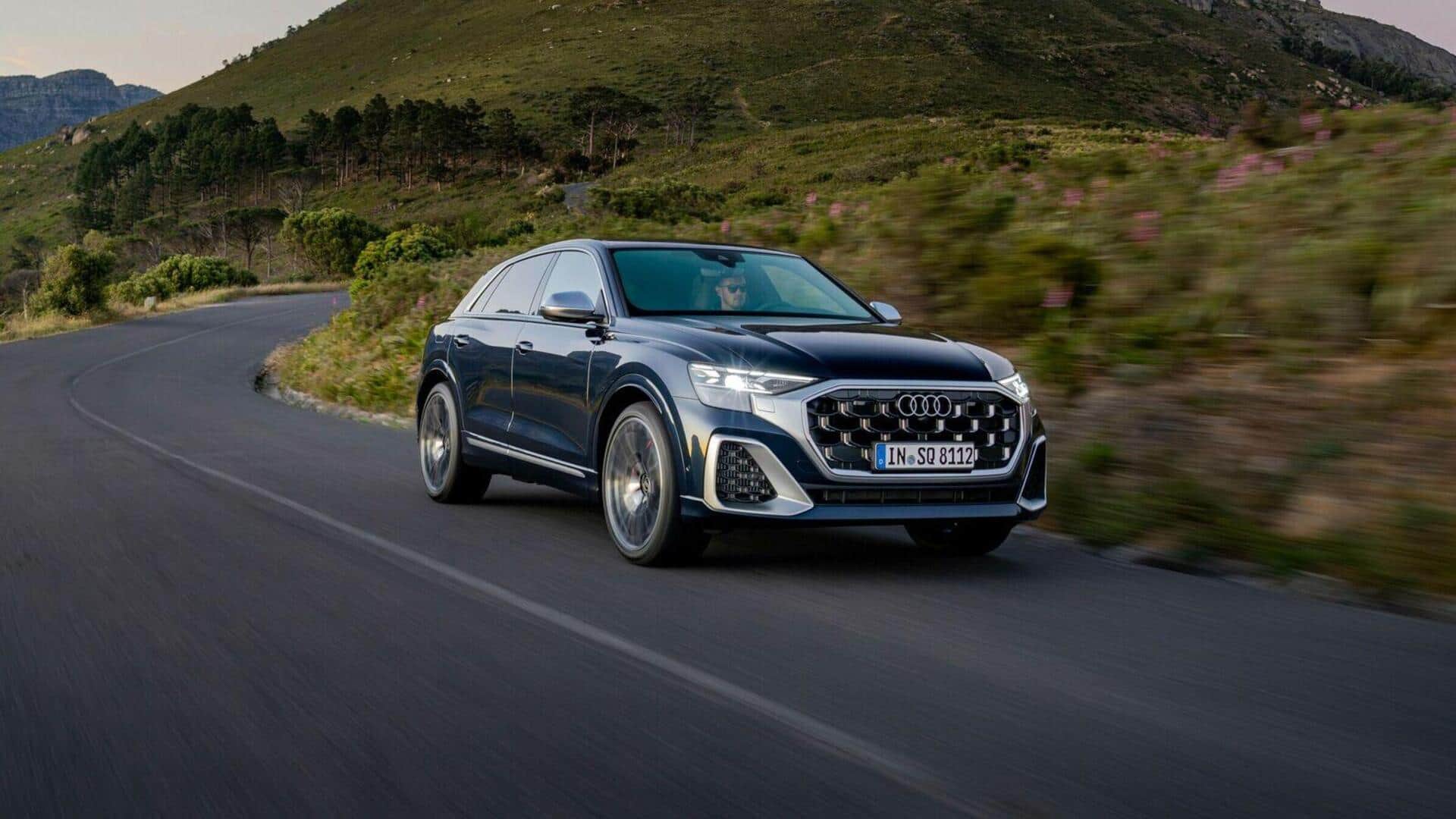 Audi SQ8 SUV launched in India at ₹1.77cr: Check features