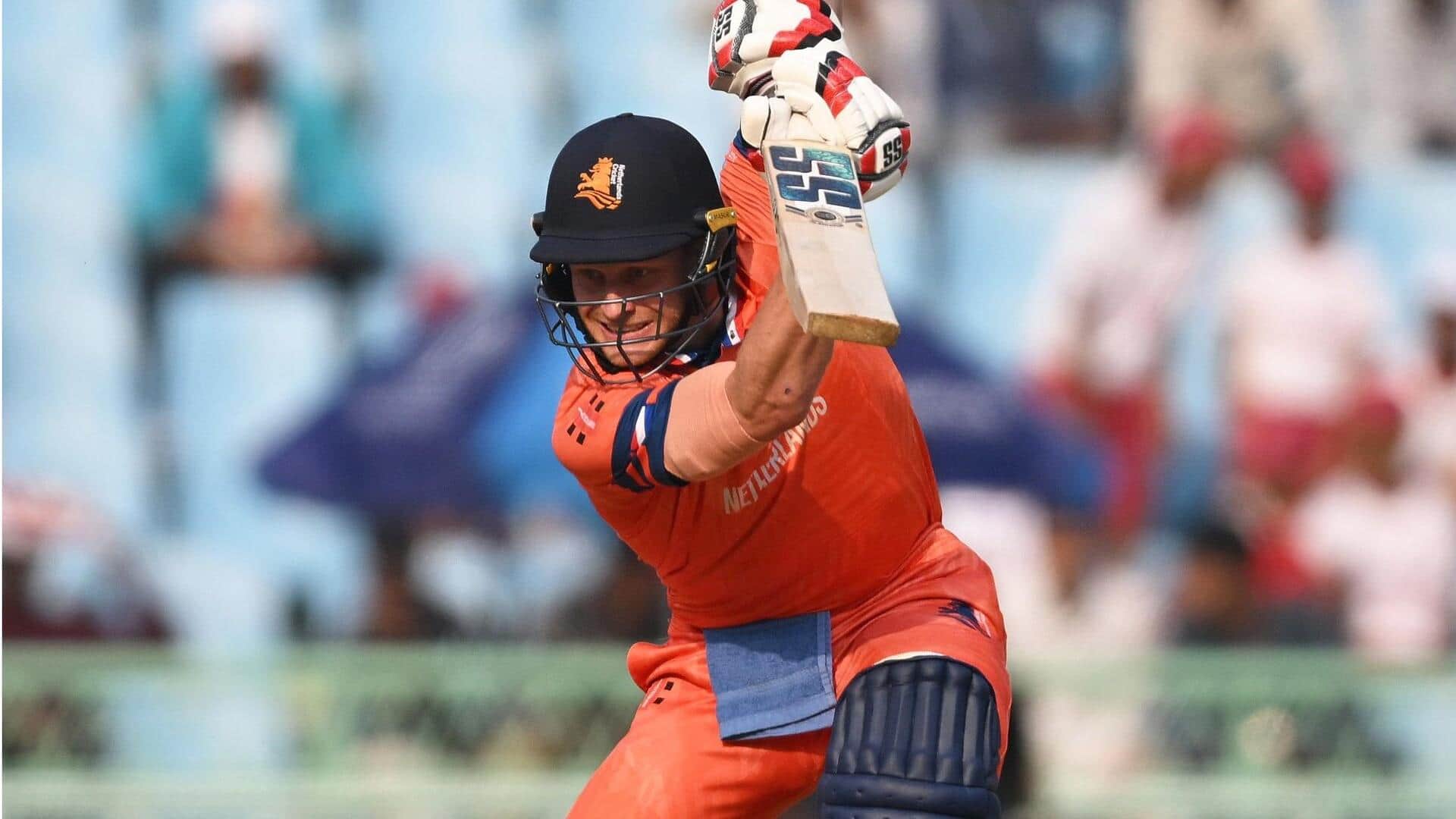ICC World Cup: Sybrand Engelbrecht slams his second fifty