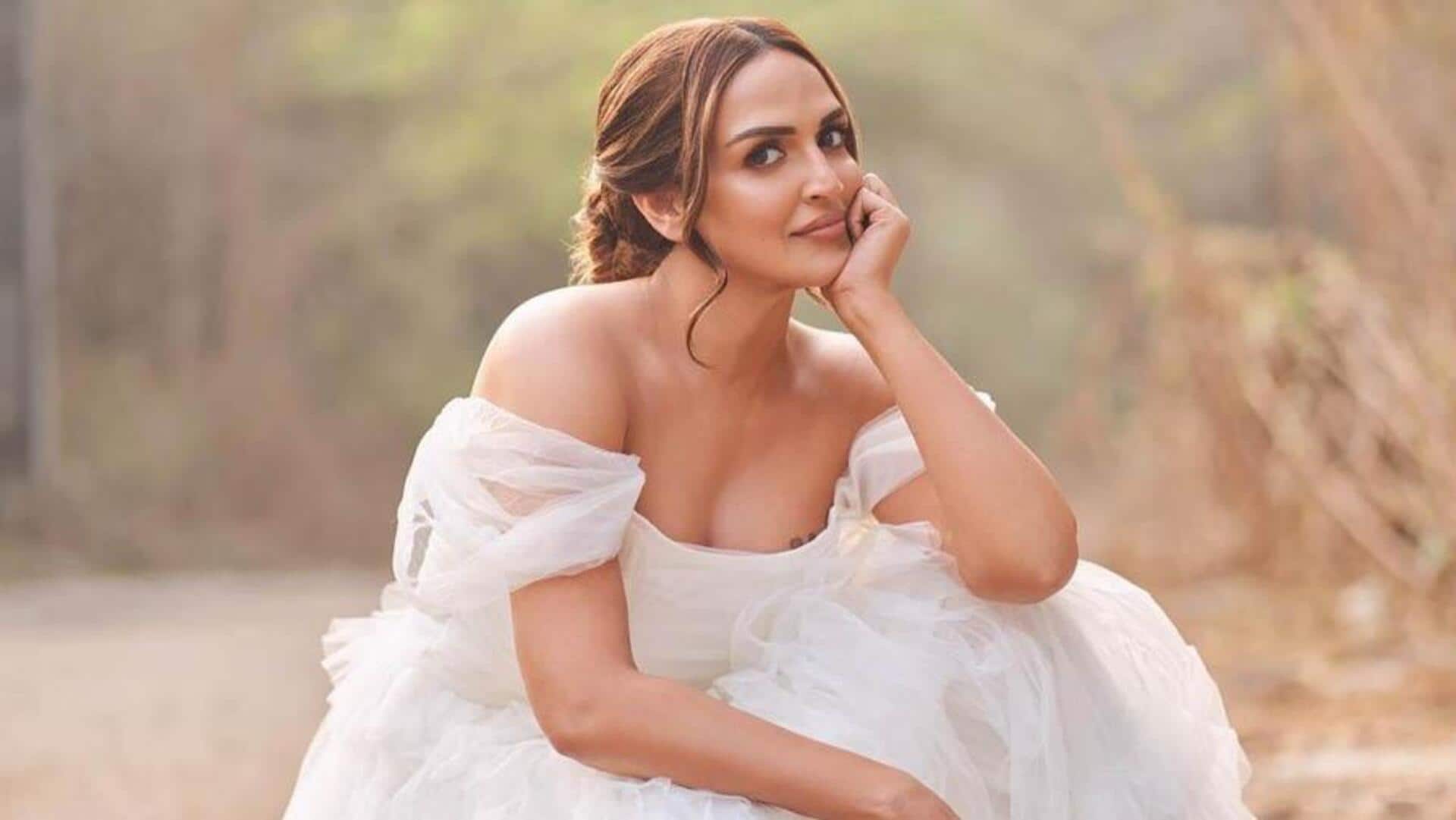 Esha Deol shares sun-kissed selfie with cryptic note post-separation