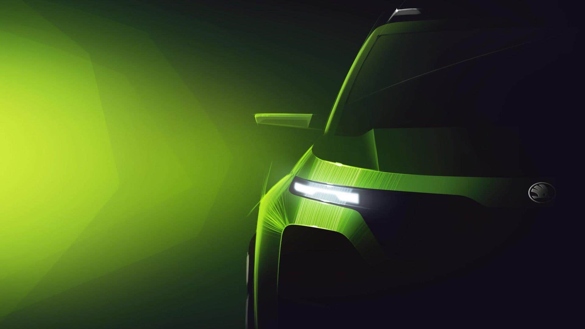 SKODA India teases new sub-four meter SUV: Expected features