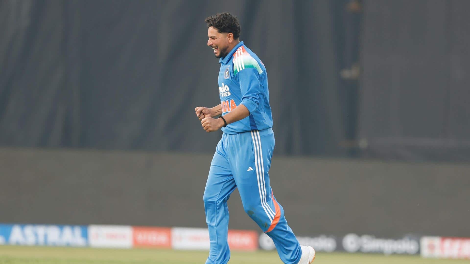 Kuldeep Yadav claims his 9th four-fer in ODIs: Key stats