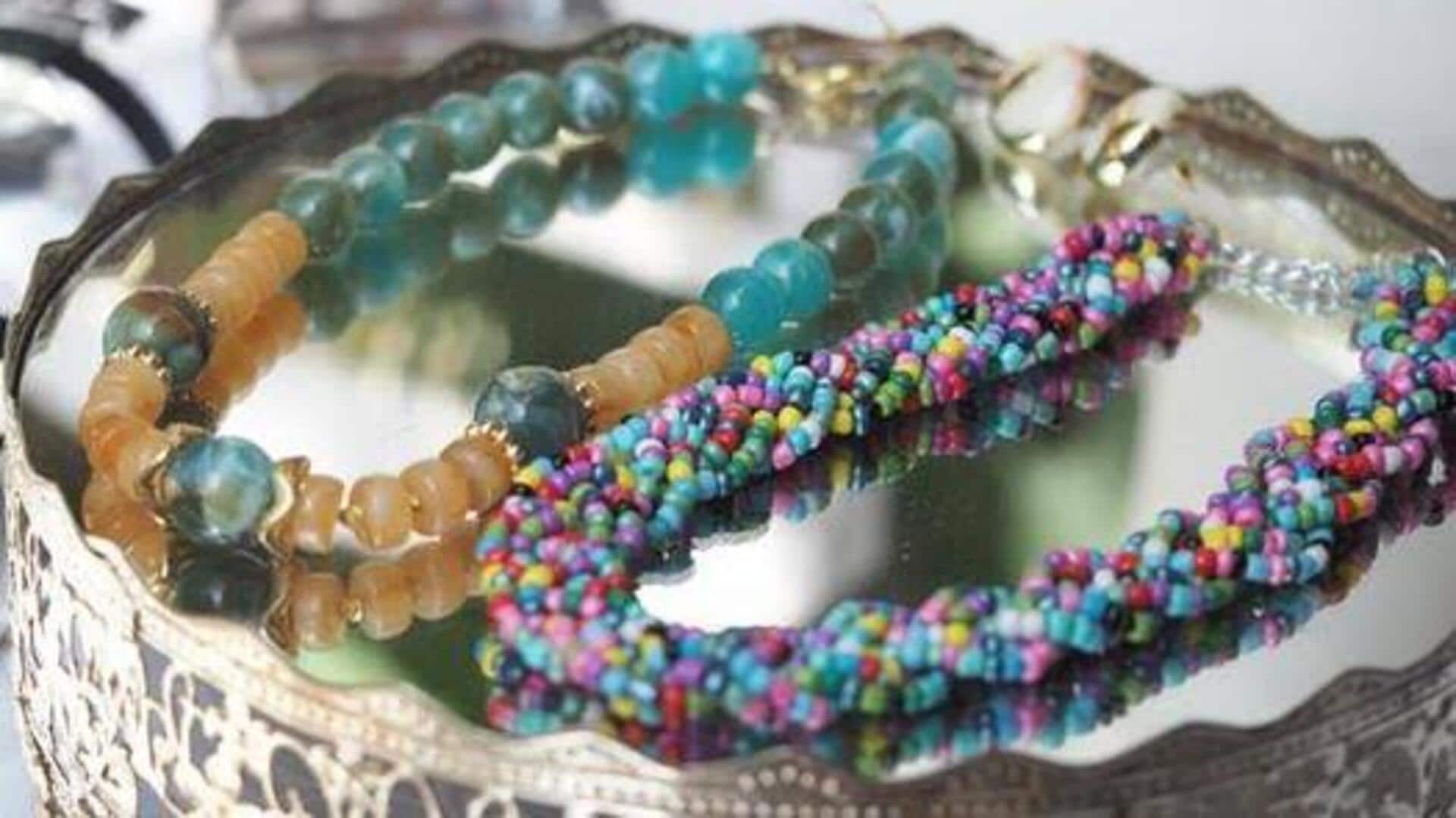 How to make glass bead jewelry at home