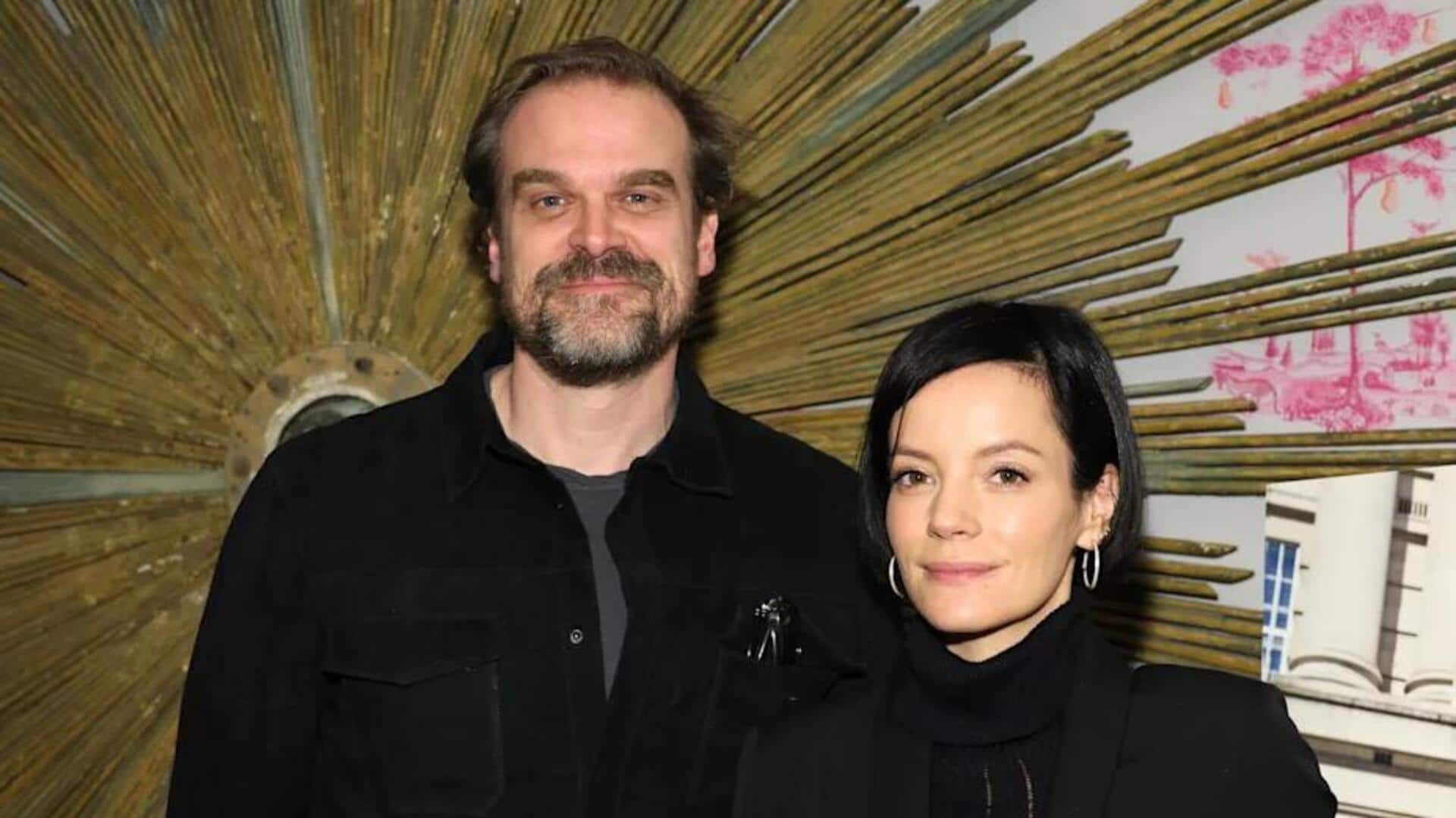 'Wasn't my experience': David Harbour reacts to Lily Allen's album