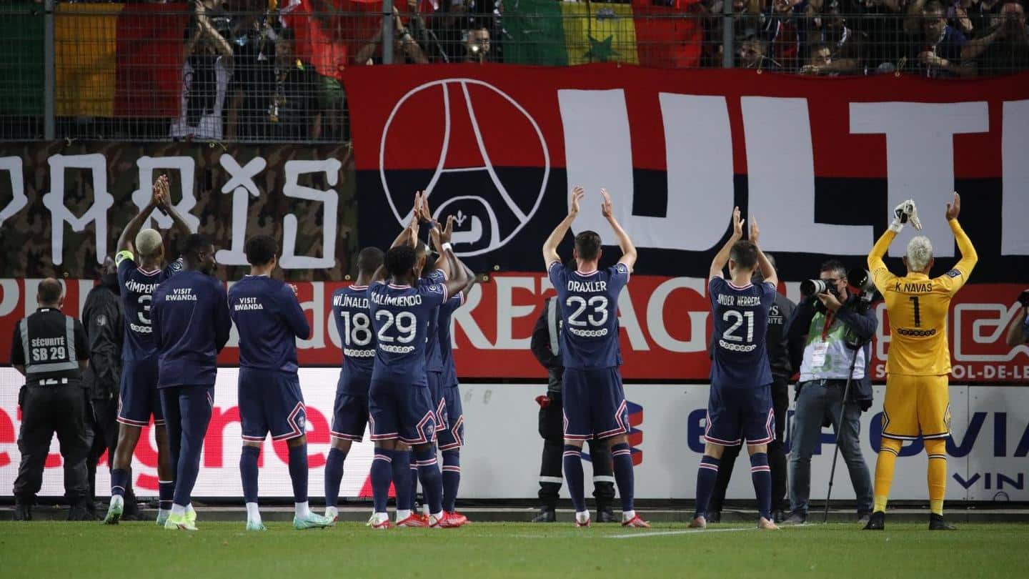 Mbappe on target as PSG down Brest 4-2 Mbappe on target as PSG down Brest 4-2