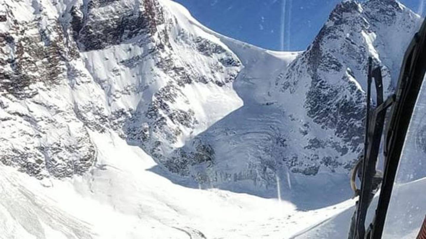 Team started trekking on October 11 Team started trekking on October 11