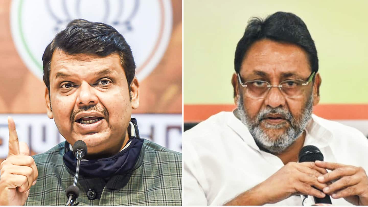 NCP hits back at BJP; says Fadnavis is 'misleading' people