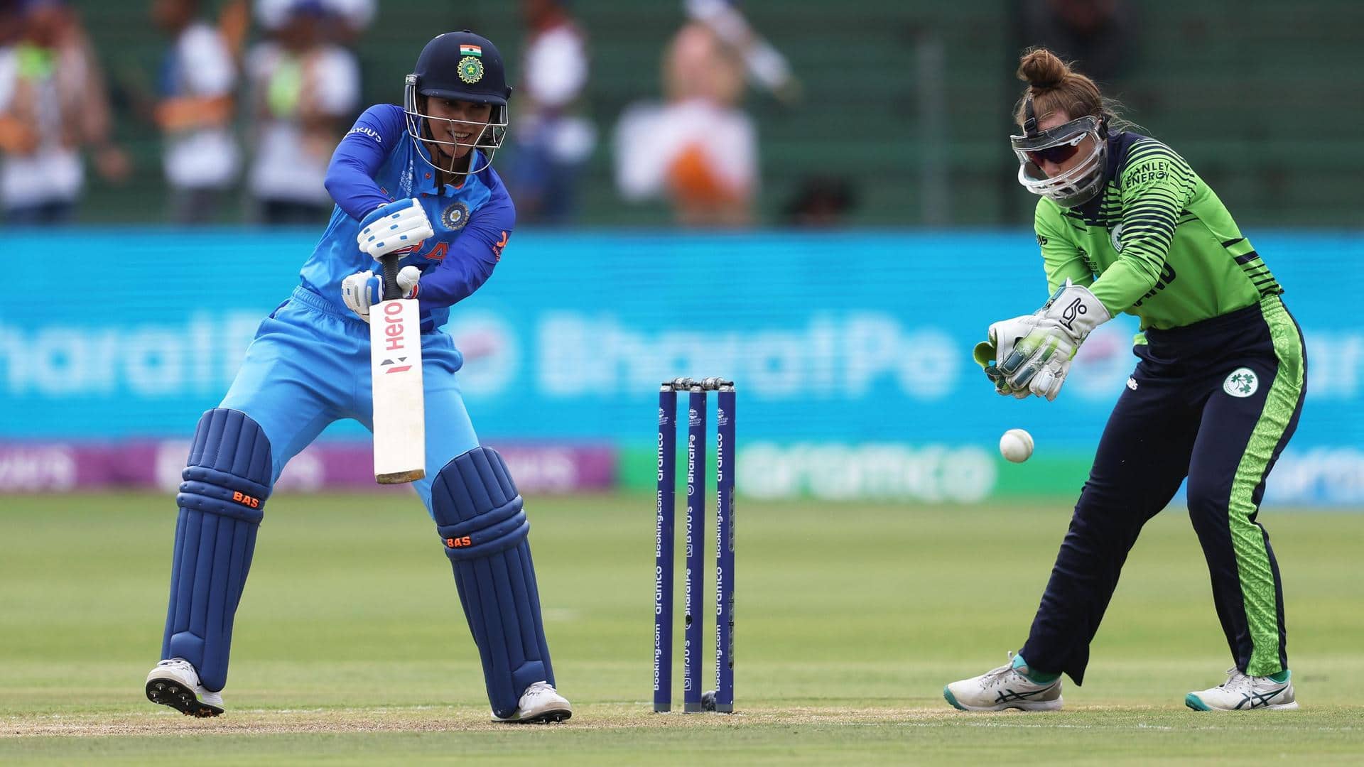 Women's T20 WC: Smriti Mandhana smashes career-best 87 versus Ireland