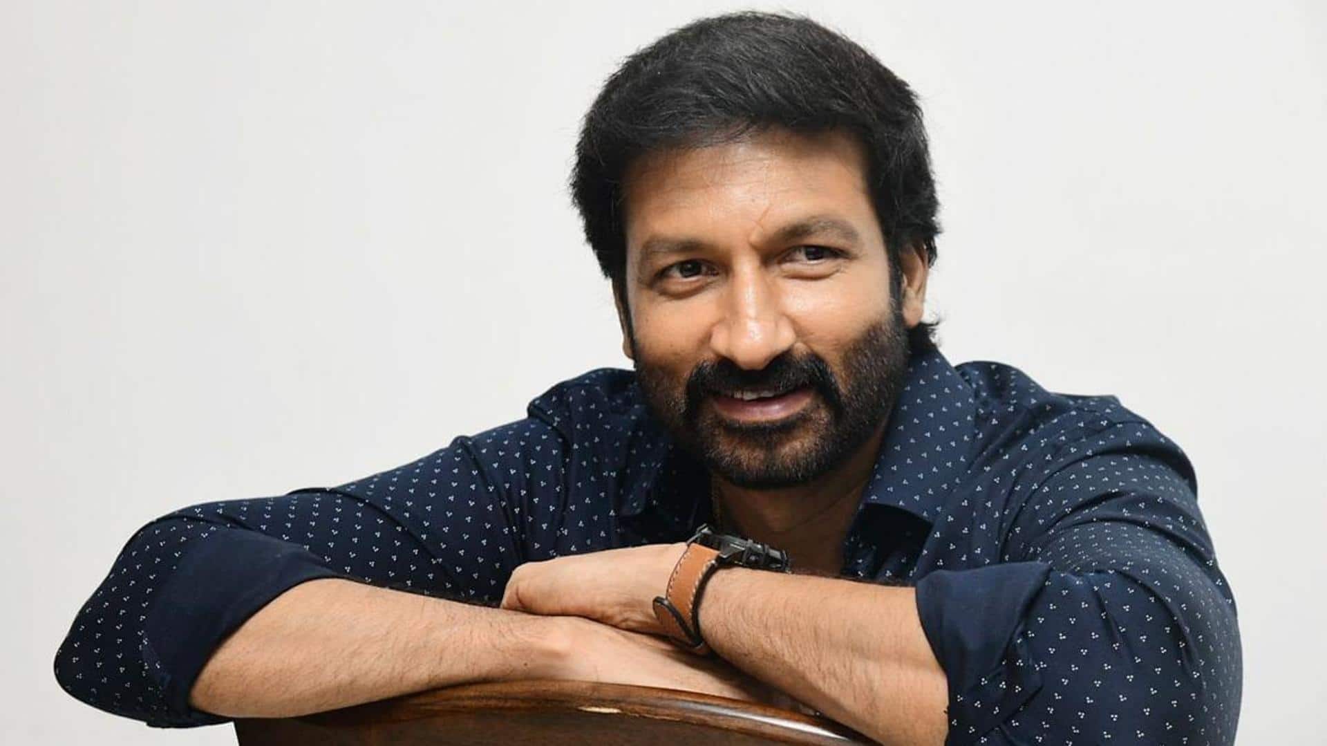 Gopichand's 'Bhimaa' first look poster revealed on 44th birthday