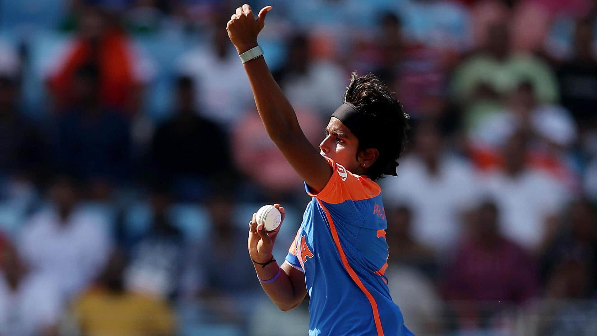 Indian cricketer Arundhati Reddy reprimanded for send-off to Nida Dar