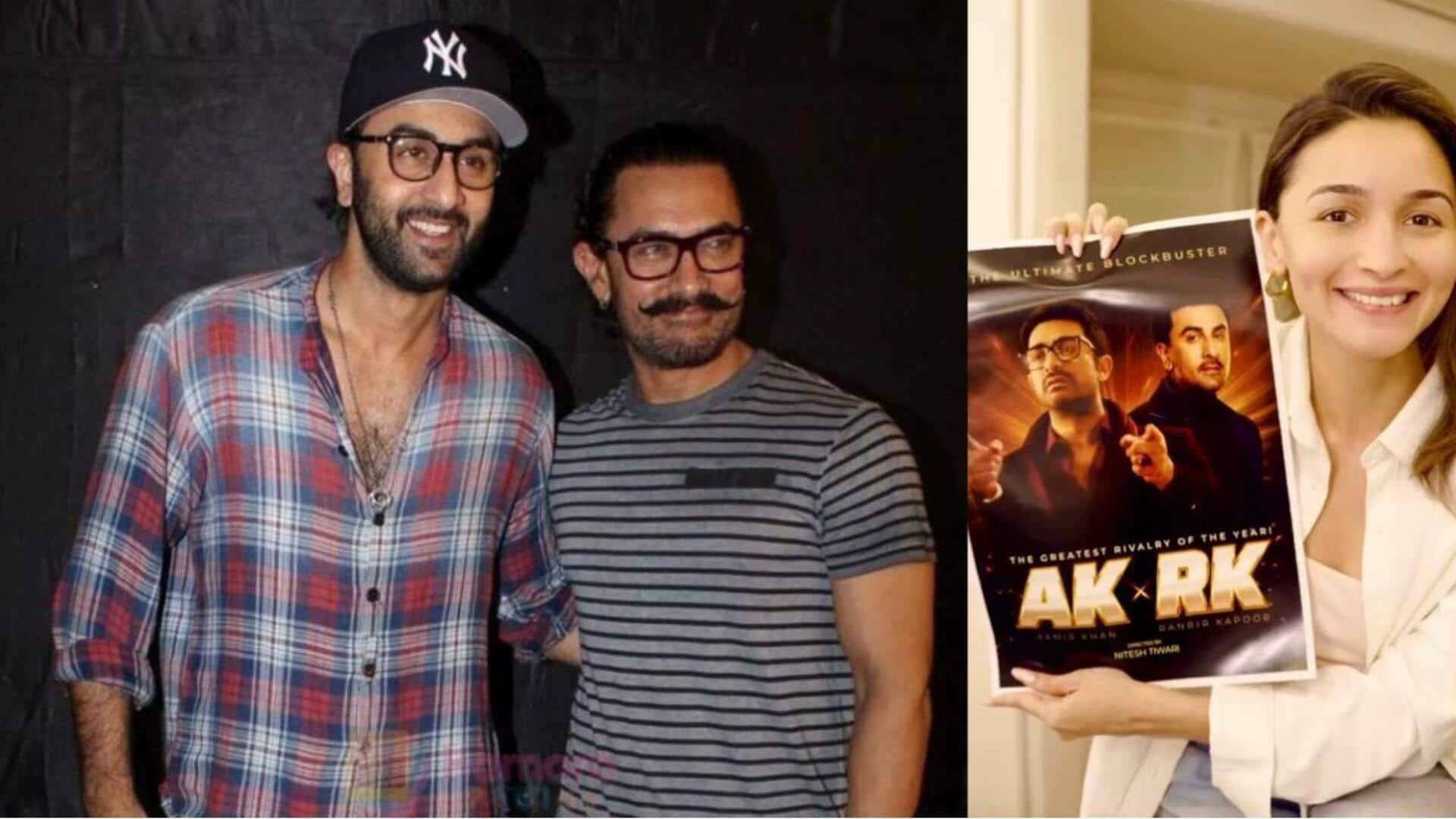 Ranbir-Aamir collaborating for new project? Alia's post sparks speculations