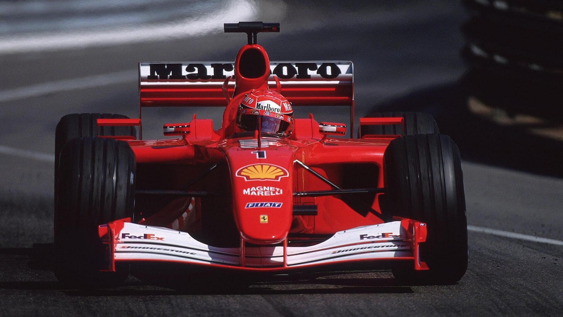 Michael Schumacher's 2001 F1 title-winning Ferrari sells for record $18M Michael Schumacher's 2001 F1 title-winning Ferrari sells for record $18M
