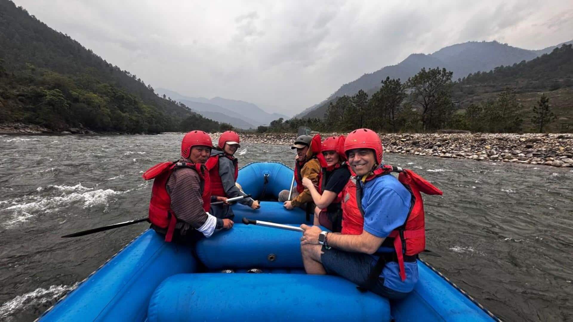 White-water rafting on Bhutan's Mo Chhu river: What to know