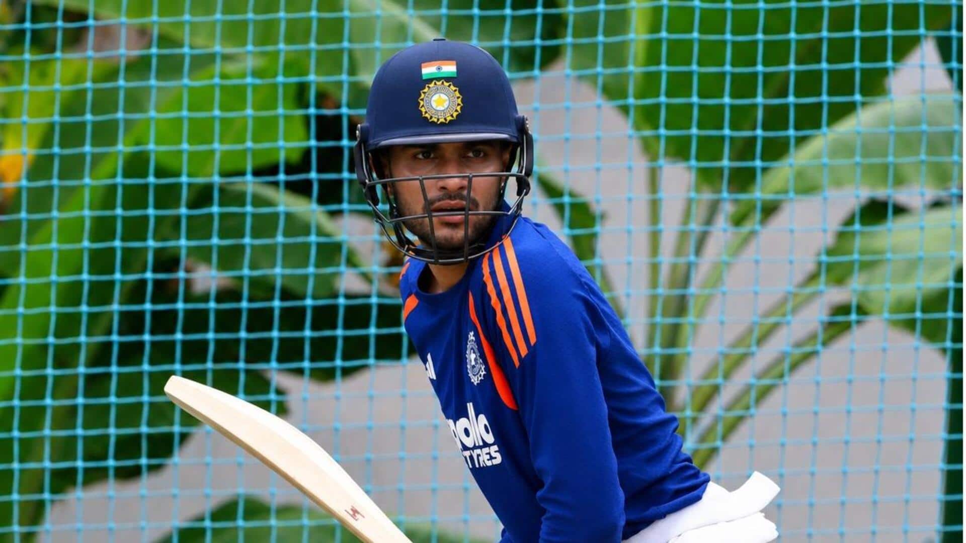 Shubman Gill resumes batting practice ahead of SL Tests
