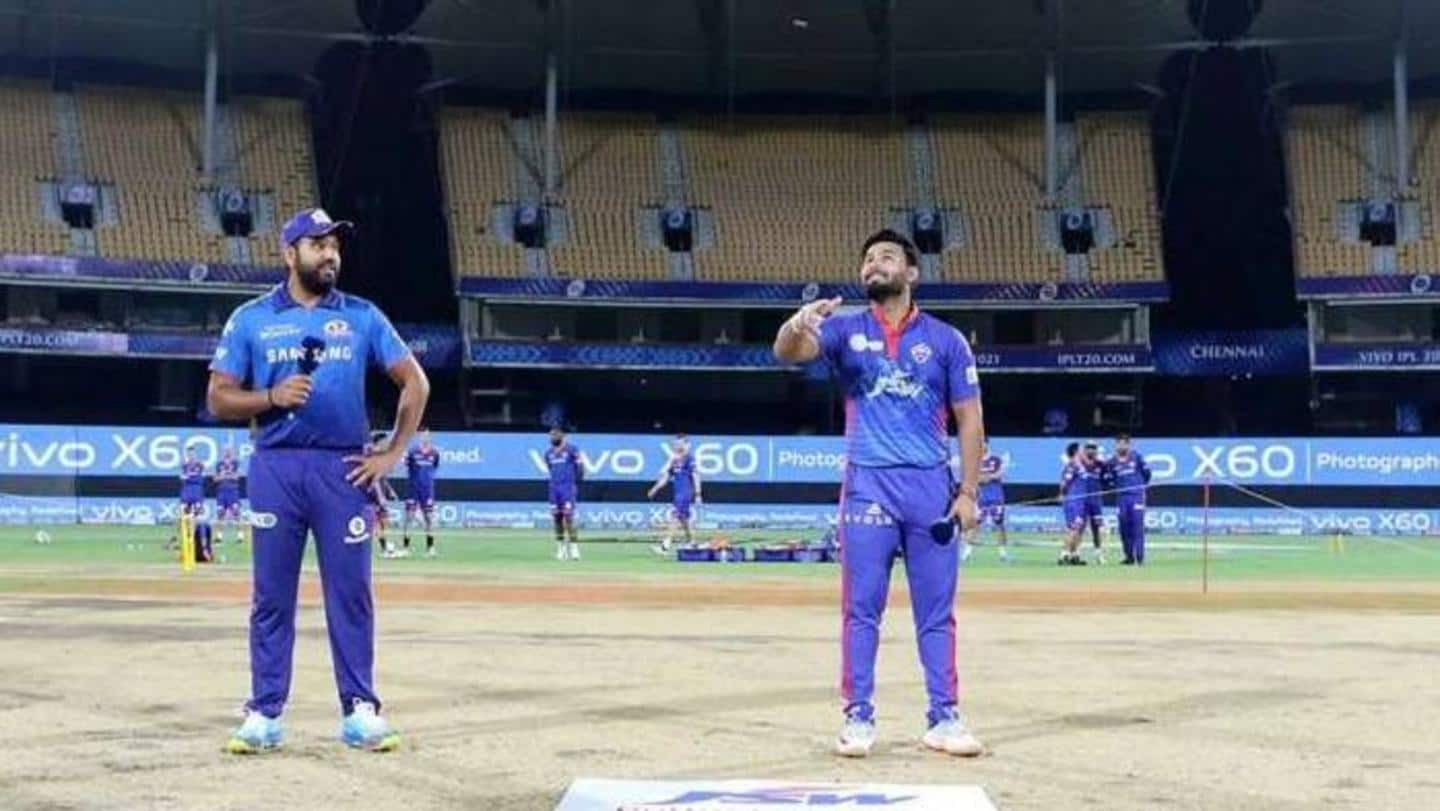 IPL 2021, MI vs DC: Rishabh Pant elects to field