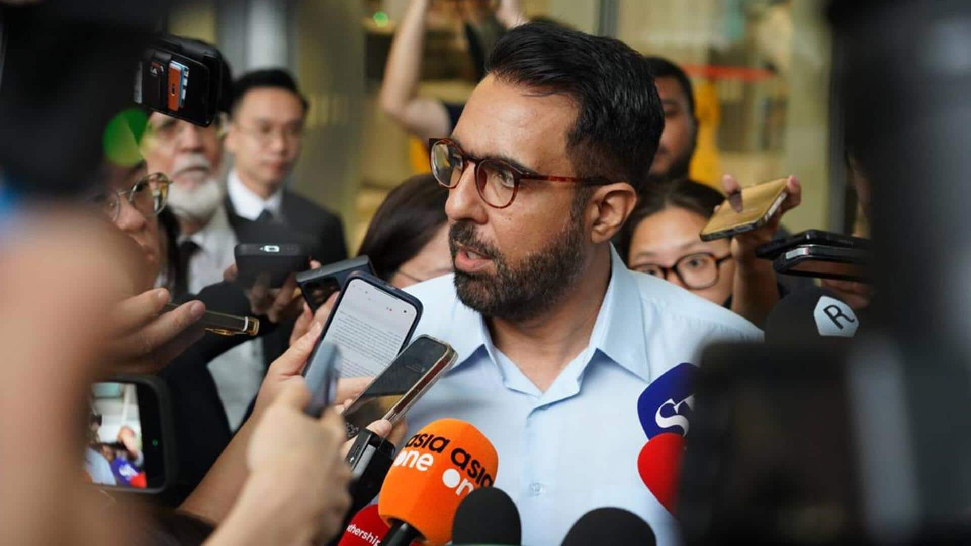 Singapore: Indian-origin opposition leader convicted of lying to parliament