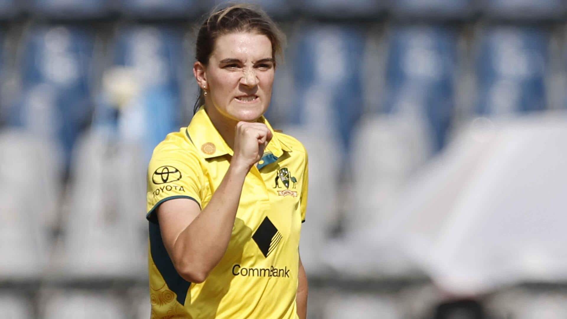 ICC WT20I Rankings: Annabel Sutherland becomes top-ranked bowler ICC WT20I Rankings: Annabel Sutherland becomes top-ranked bowler