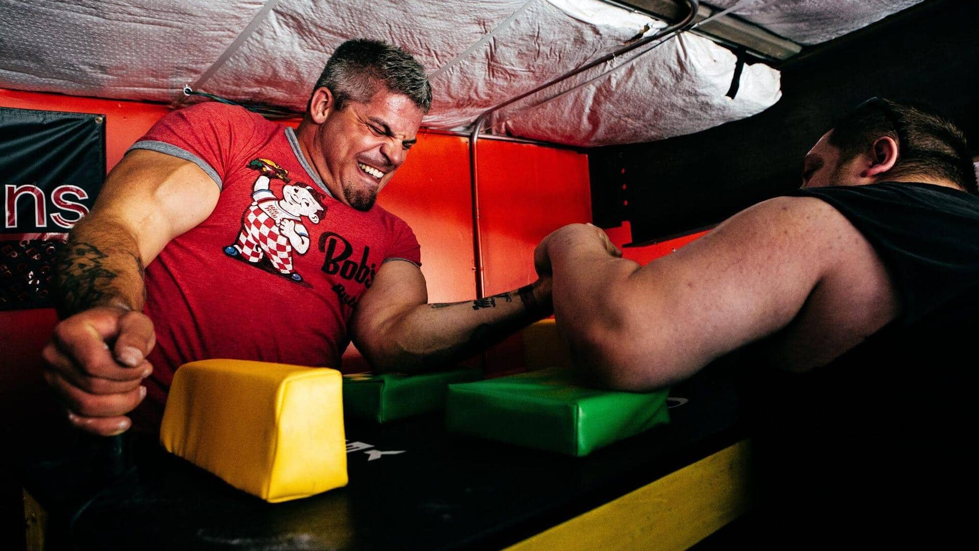 Arm wrestling isn't just a fun activity