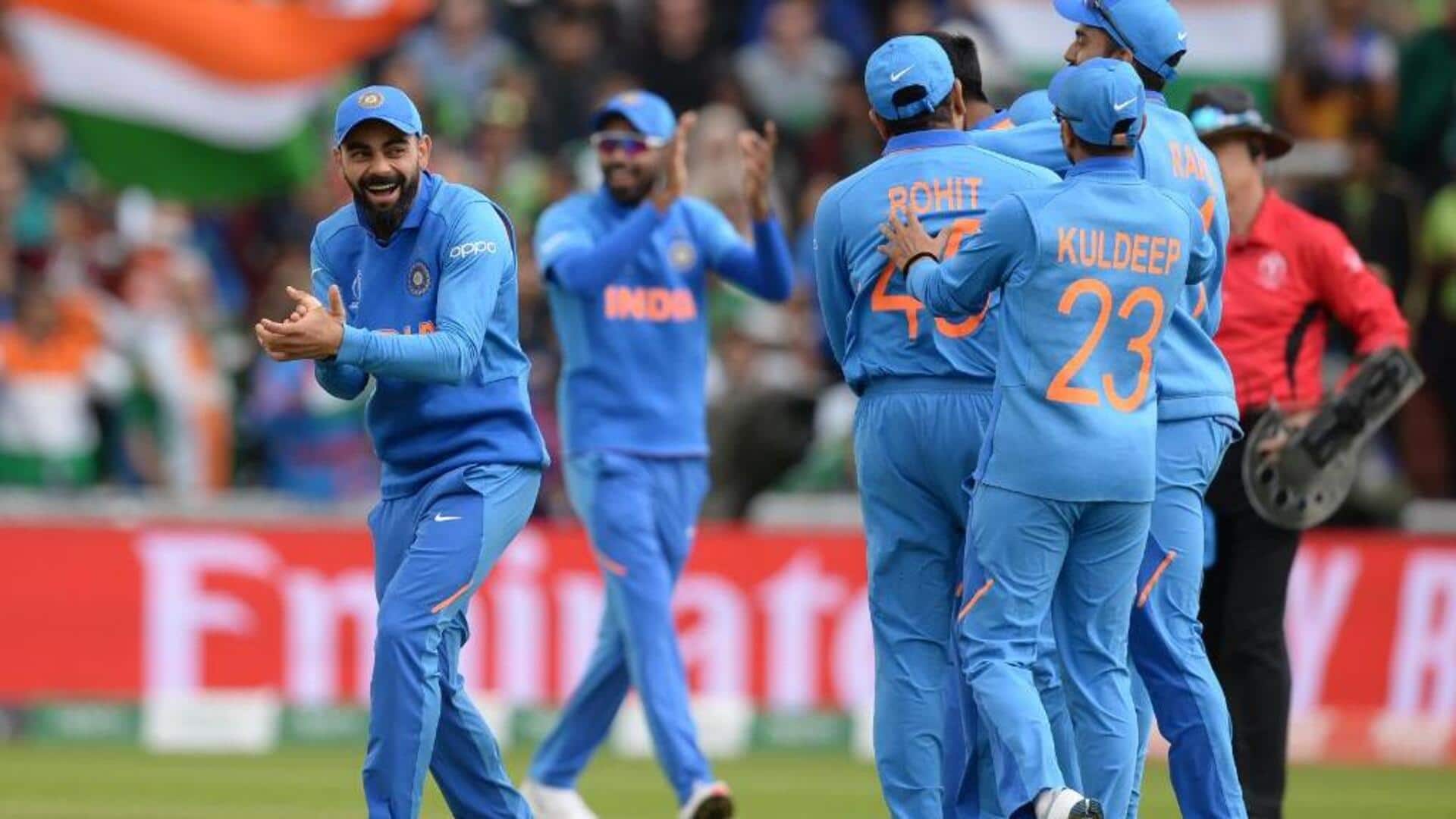 ICC Cricket World Cup: Key stats of India against England