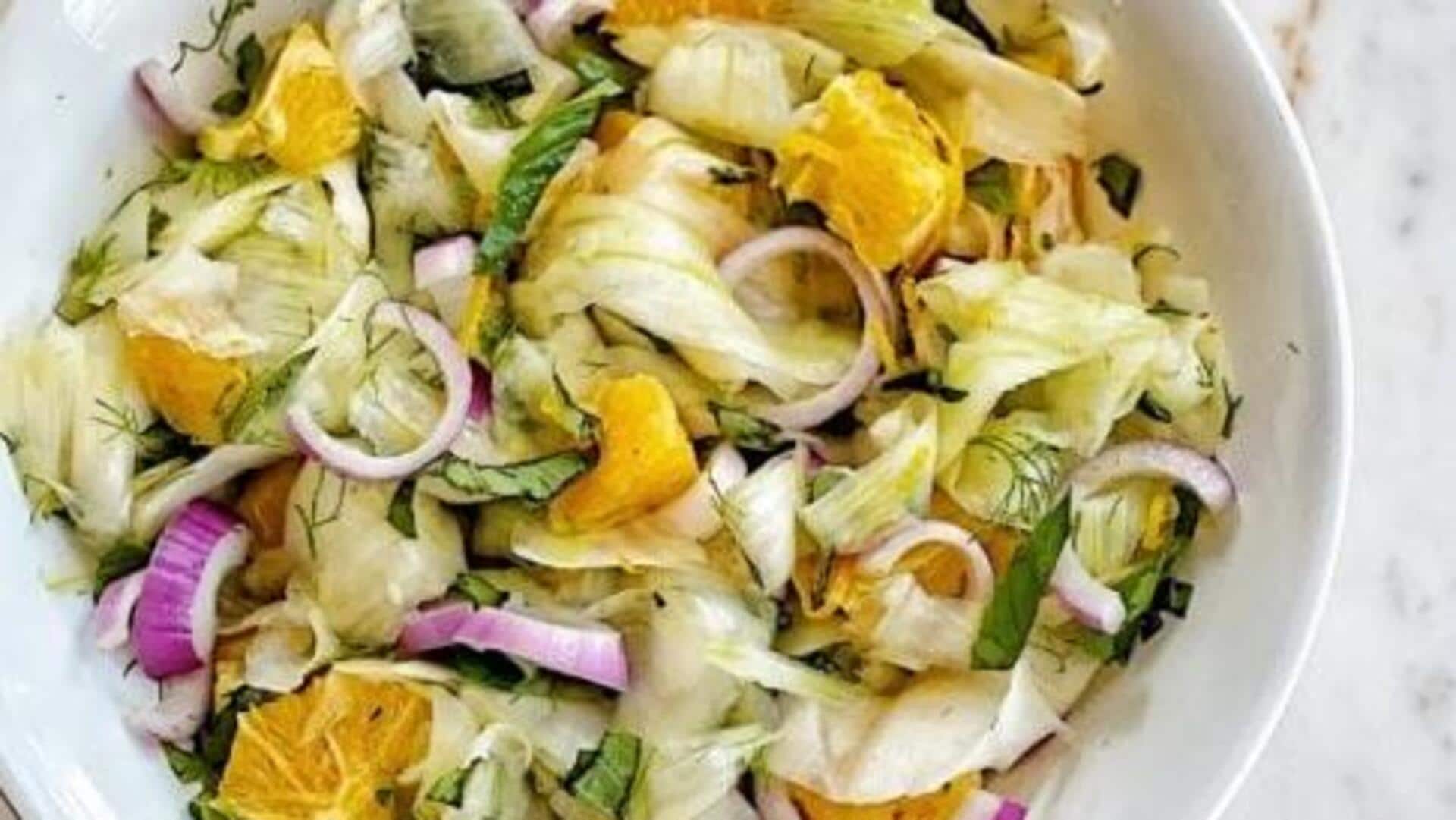 Health freaks will love this Sicilian orange fennel salad recipe