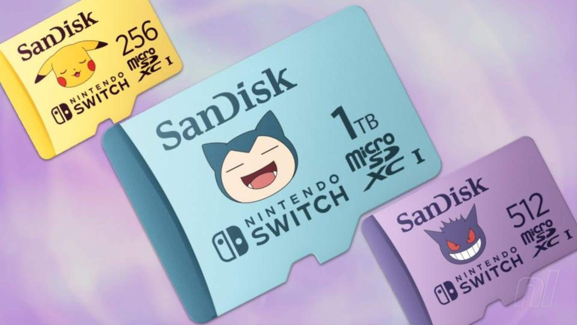 Western Digital's new Pokemon-themed microSD cards are simply adorable