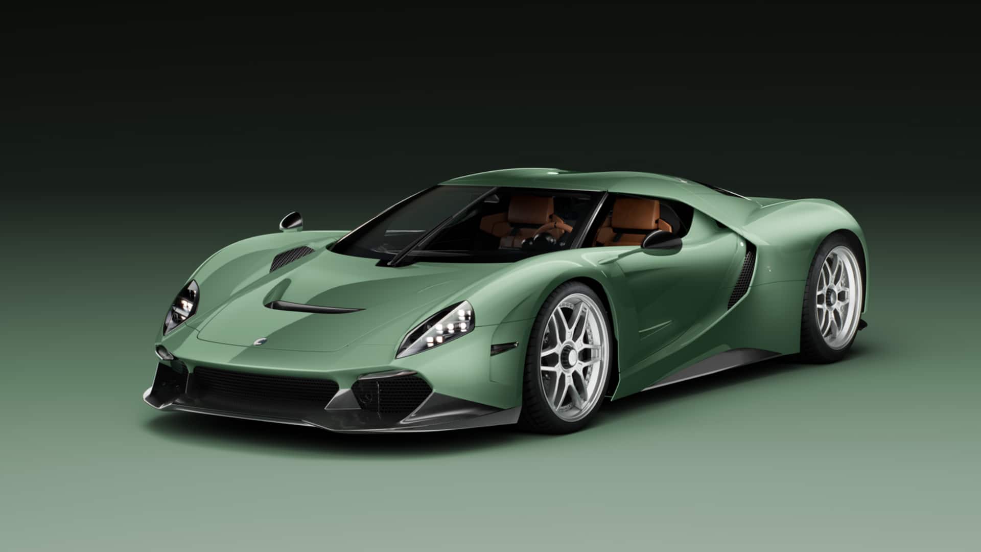 This limited-run stylish supercar has a carbon-fiber body, V8 engine This limited-run stylish supercar has a carbon-fiber body, V8 engine