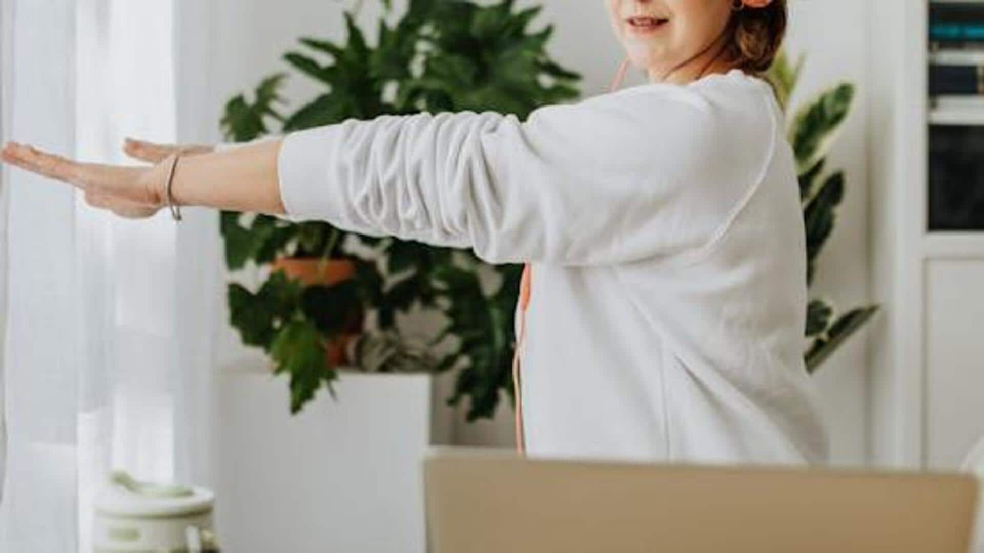 Simple desk exercises to boost productivity