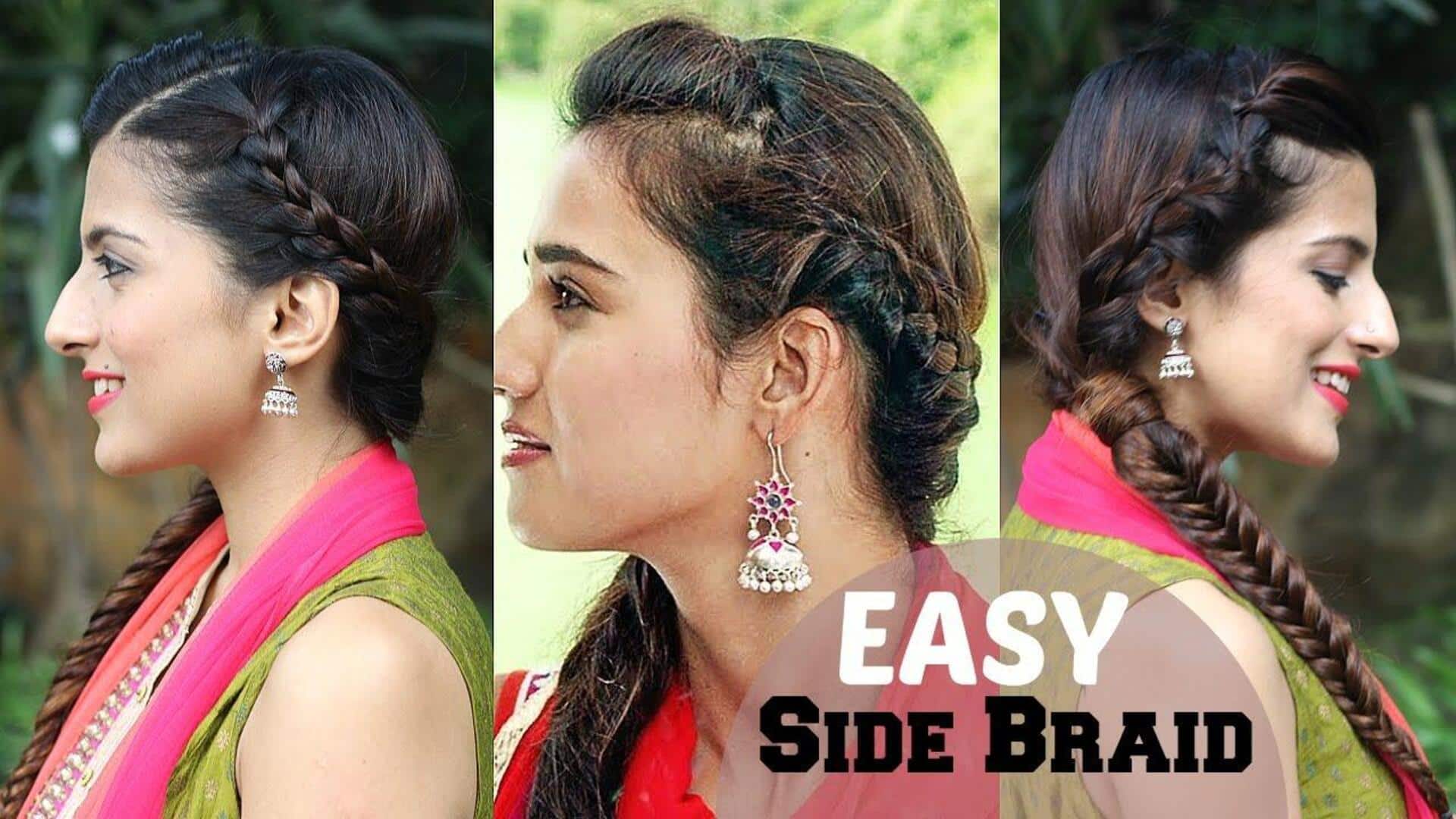 Look effortlessly chic with these side-braid hairstyles