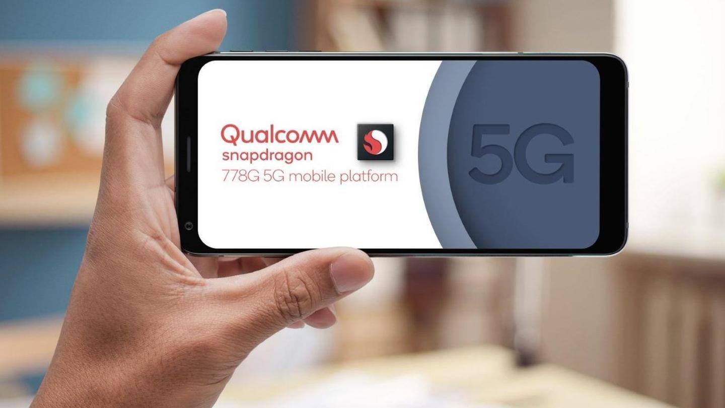 The phone will be backed by a Snapdragon 778G chipset The phone will be backed by a Snapdragon 778G chipset