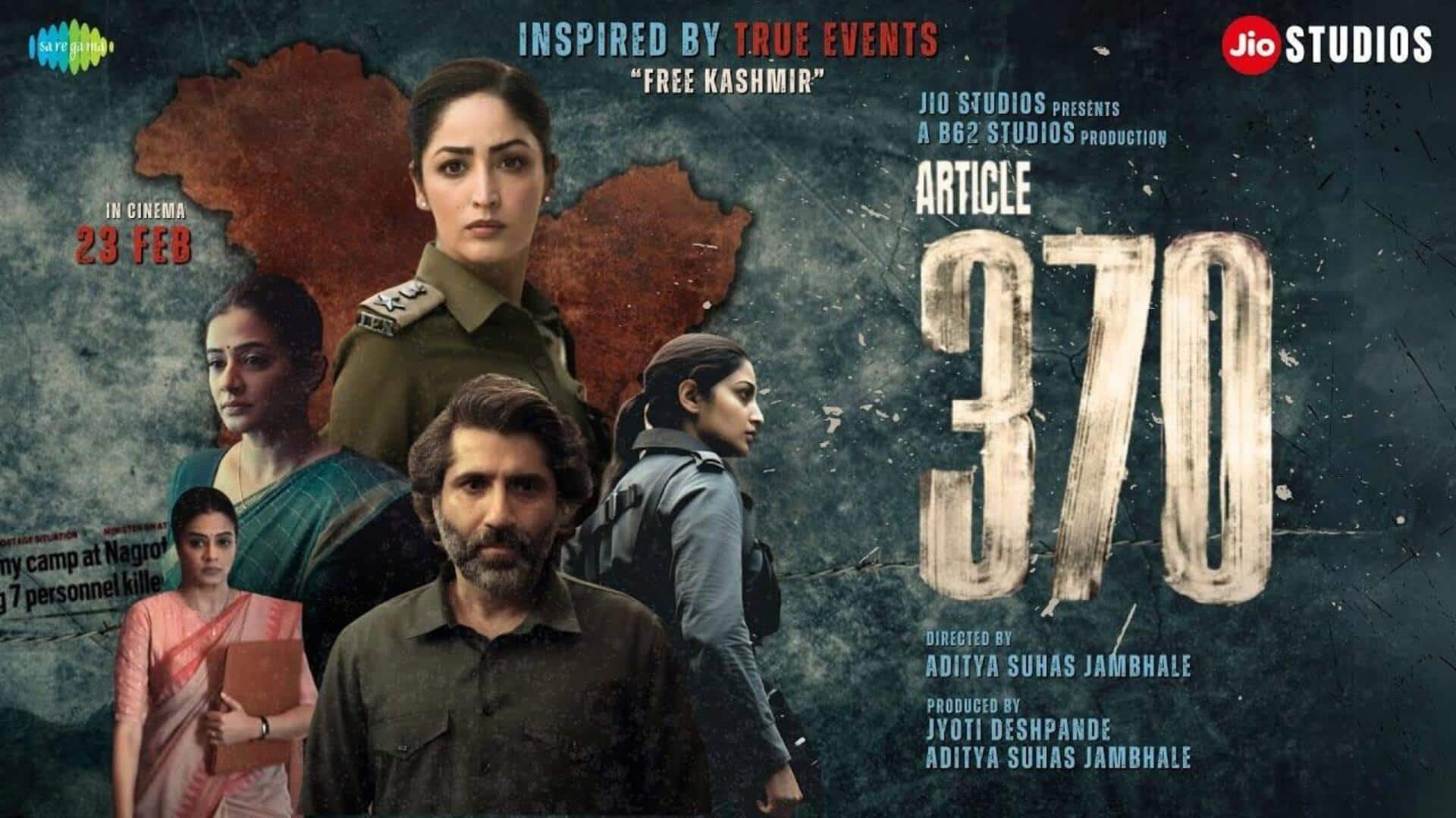 Box office: Yami Gautam's 'Article 370' witnesses growth in collection