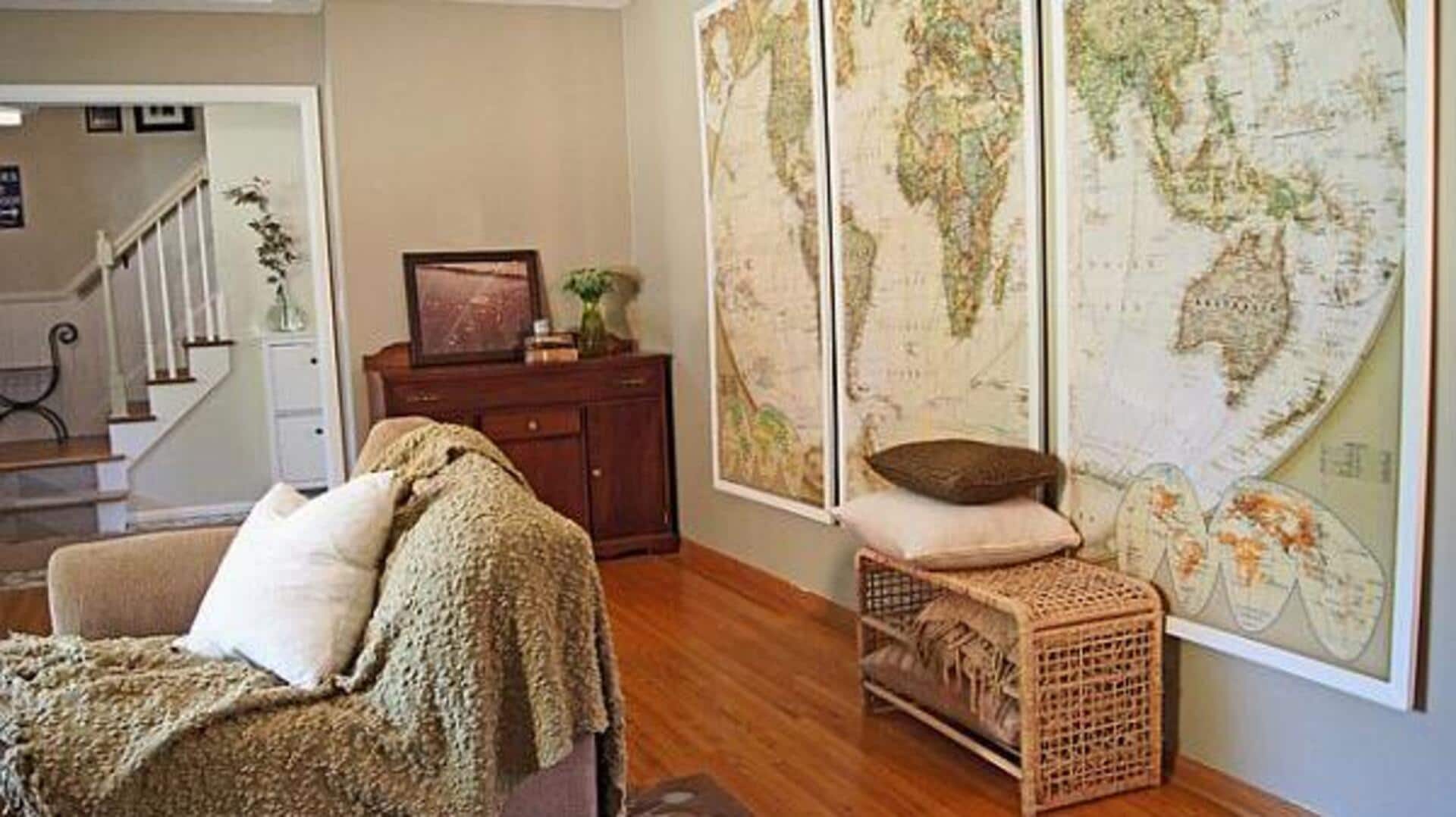5 ways to decorate your space with vintage maps 5 ways to decorate your space with vintage maps