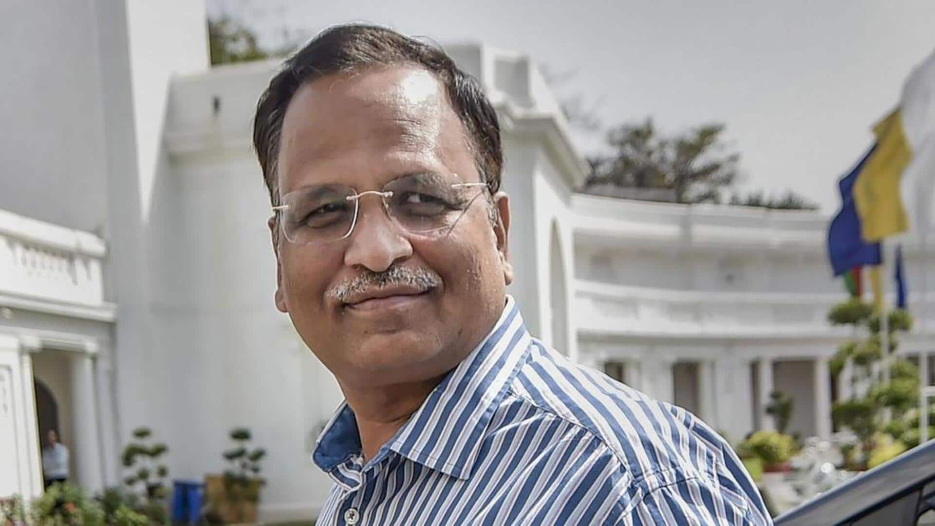 Satyendar Jain claims his arrest linked to upcoming Punjab elections