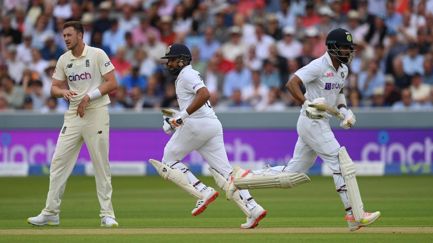 Rohit hits a brilliant 84, Rahul smashes a ton Rohit hits a brilliant 84, Rahul smashes a ton