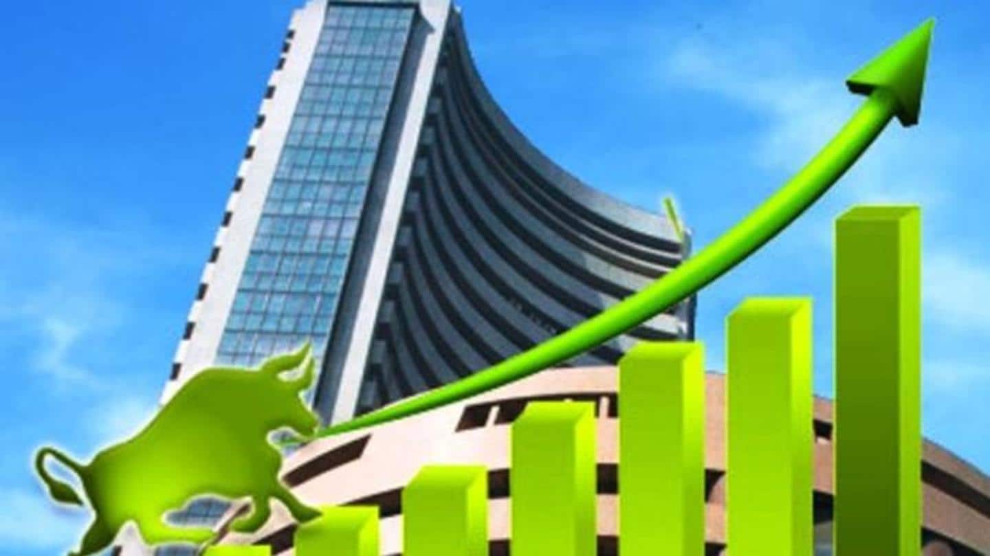 Sensex scales fresh peak; Nifty ends above 16,550