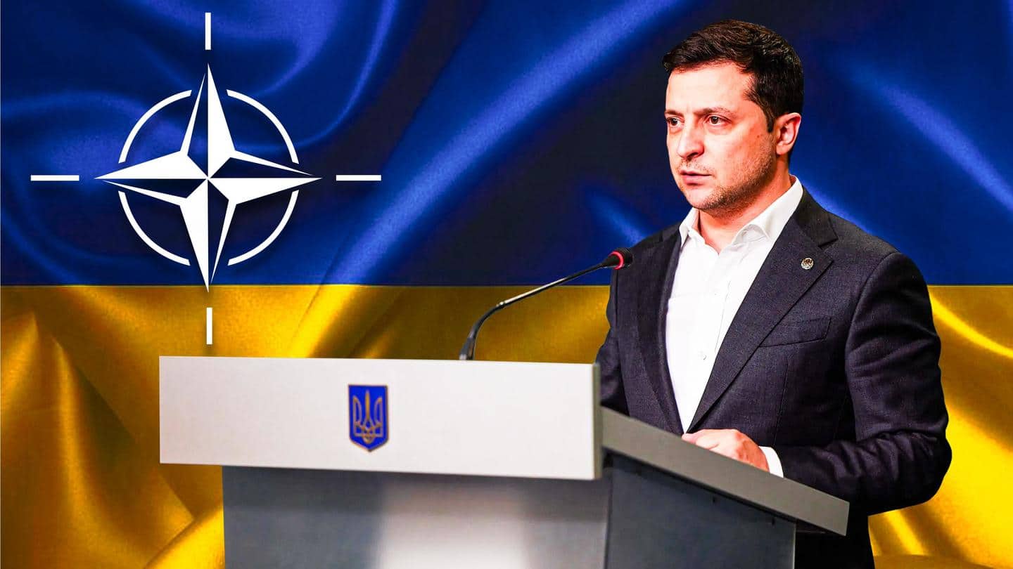 "Don't want to beg for NATO membership": Ukrainian President Zelensky