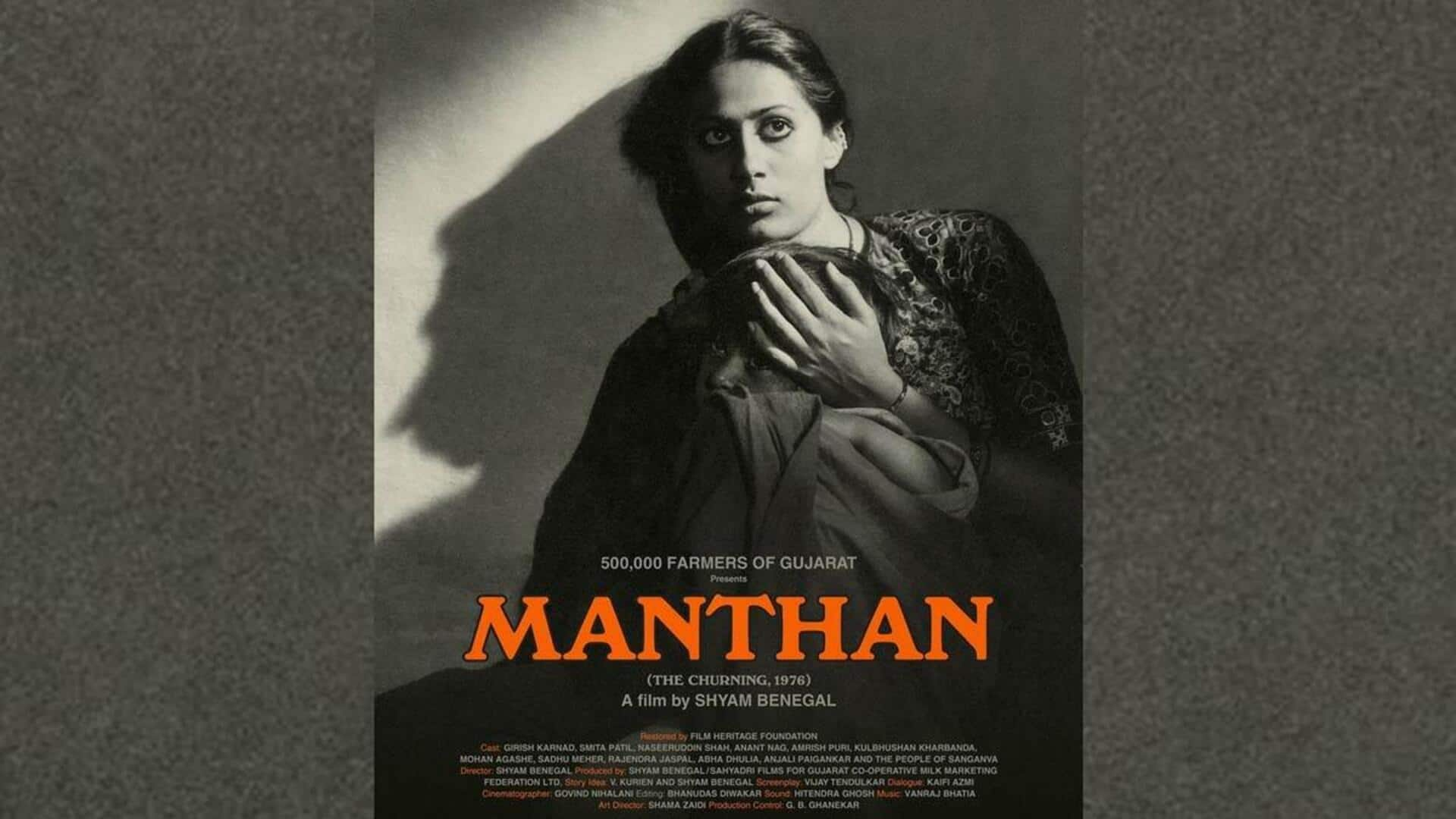 Cannes: Naseeruddin Shah-Prateik Babbar-Ratna Pathak Shah attend 'Manthan' screening