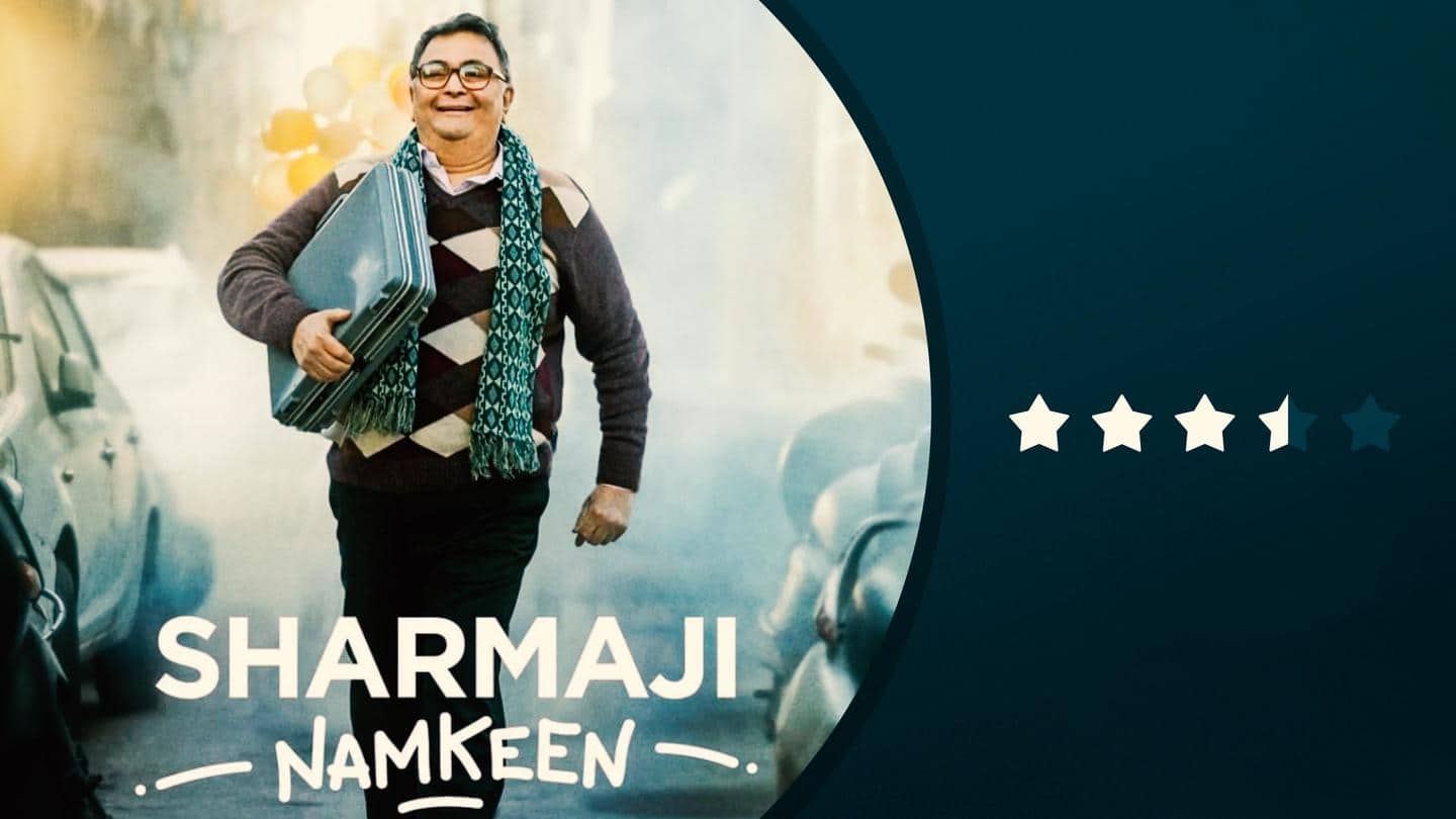'Sharmaji Namkeen' review: Rishi Kapoor's last film is savory, sweet