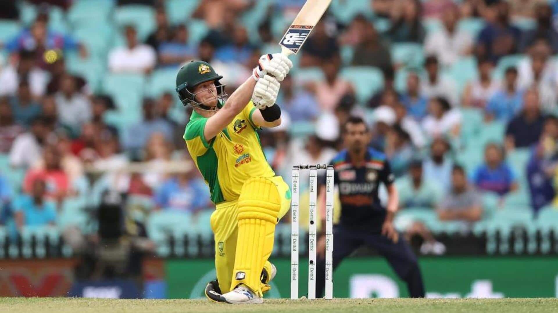 Steve Smith becomes fourth-fastest Australian to 5,000 ODI runs