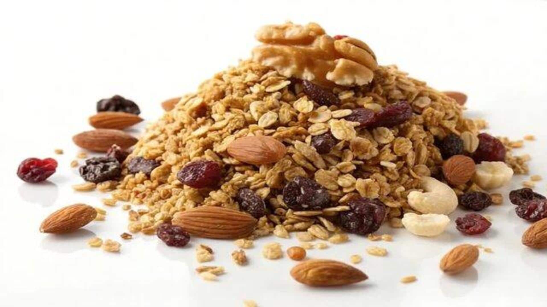 Nut-based granola: A tasty breakfast for brain power 
