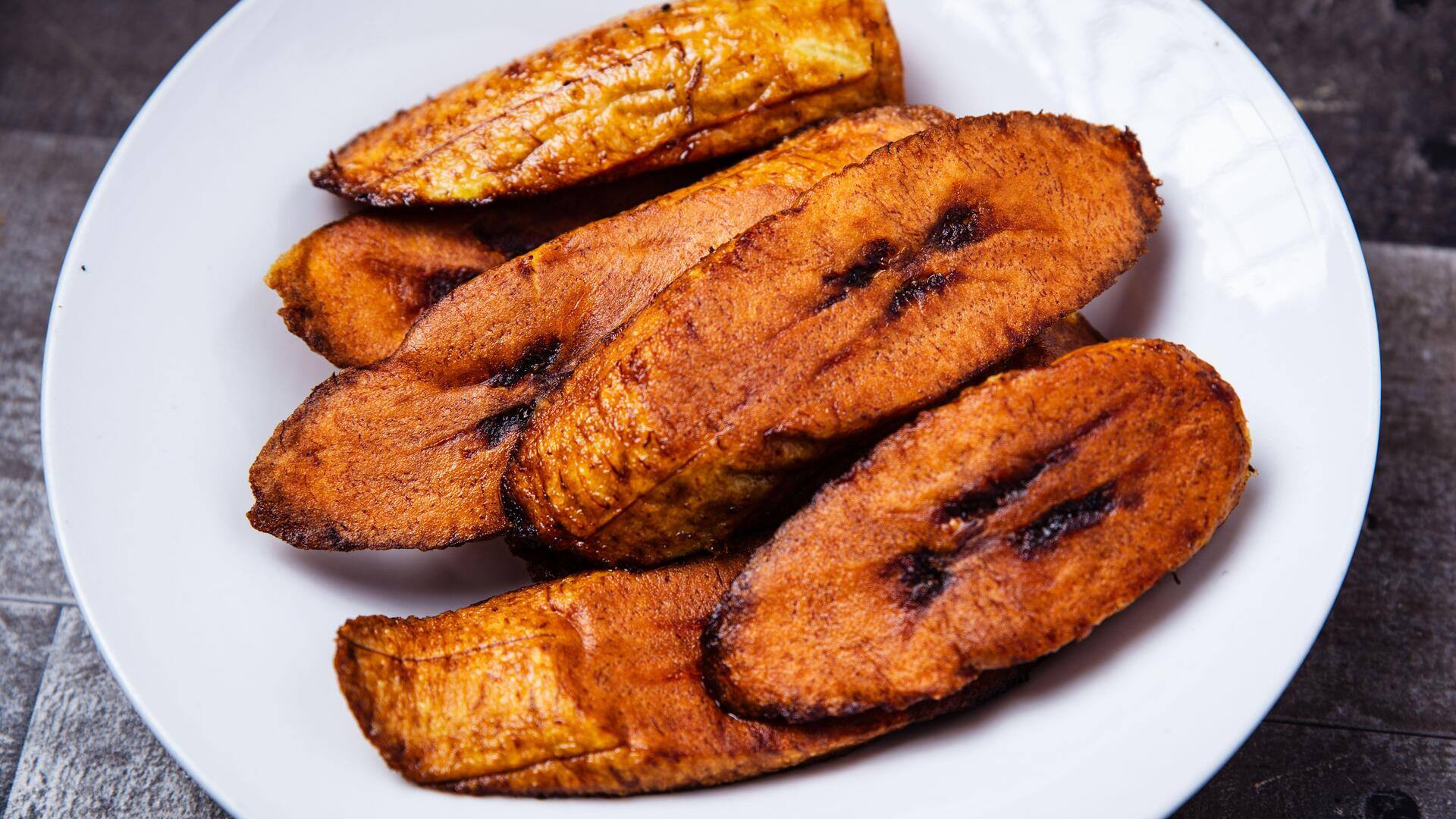 Plantain wedges: A healthier alternative to potato fries