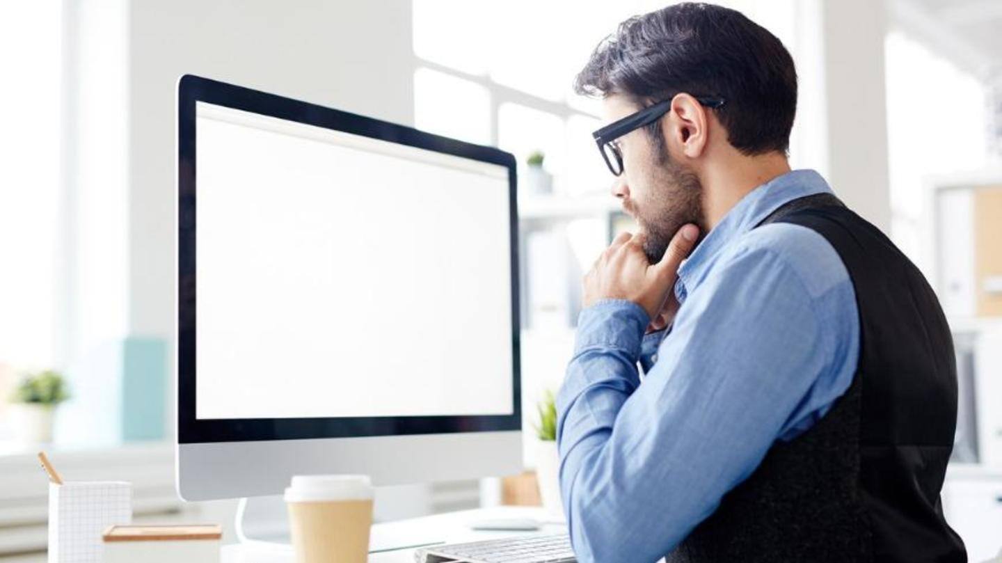 Position the screen at eye level while working Position the screen at eye level while working