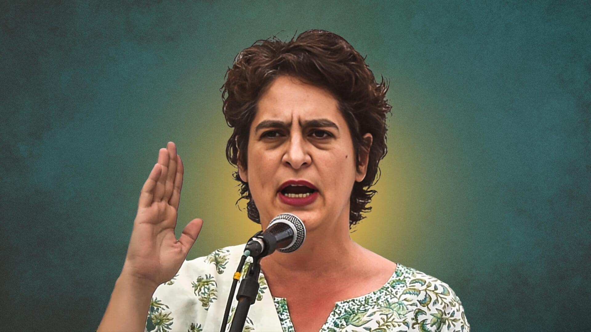MP: Priyanka Gandhi booked for accusing BJP government of corruption