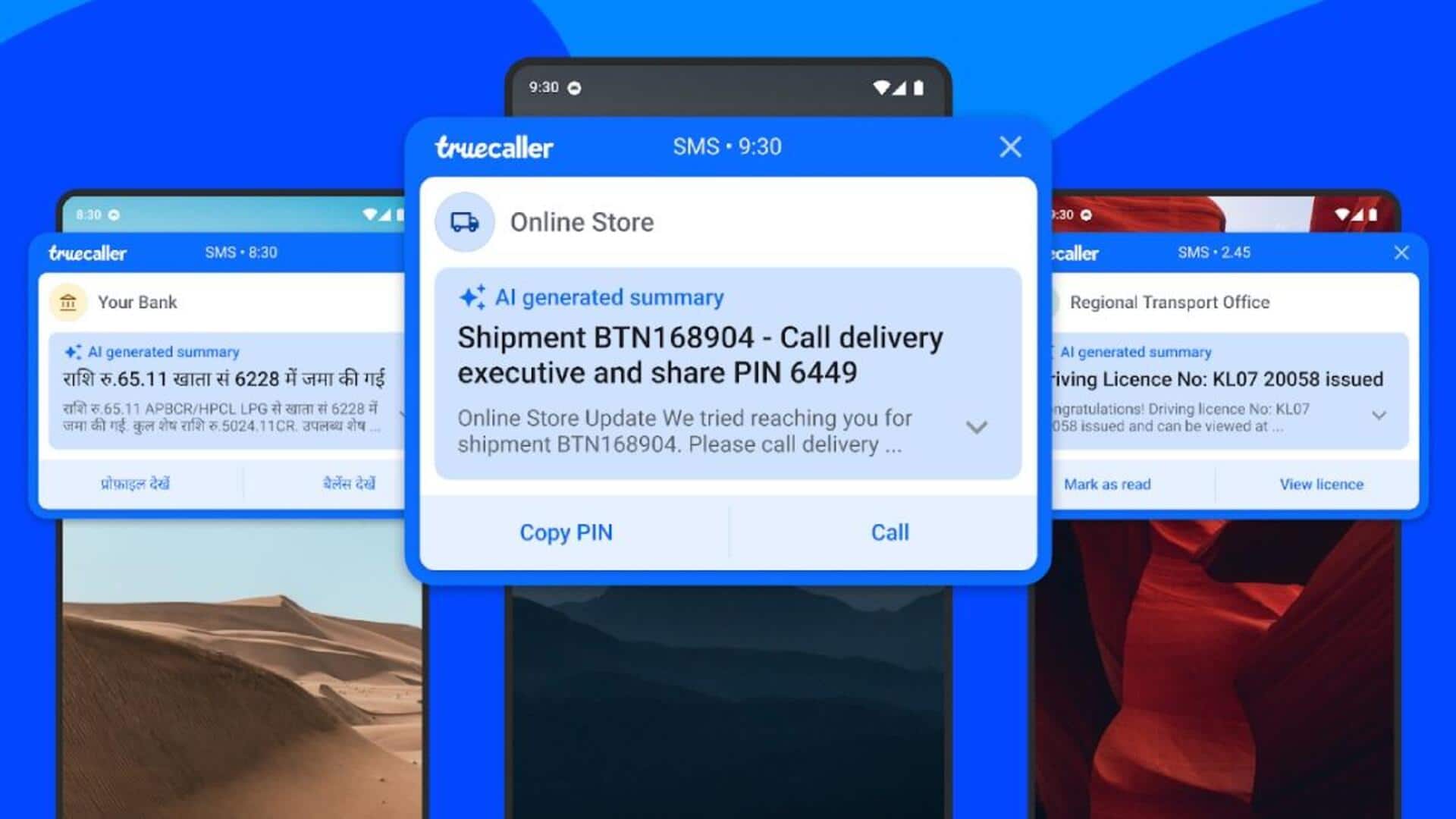 Truecaller's new AI tool pulls key messages from spam-filled inboxes Truecaller's new AI tool pulls key messages from spam-filled inboxes