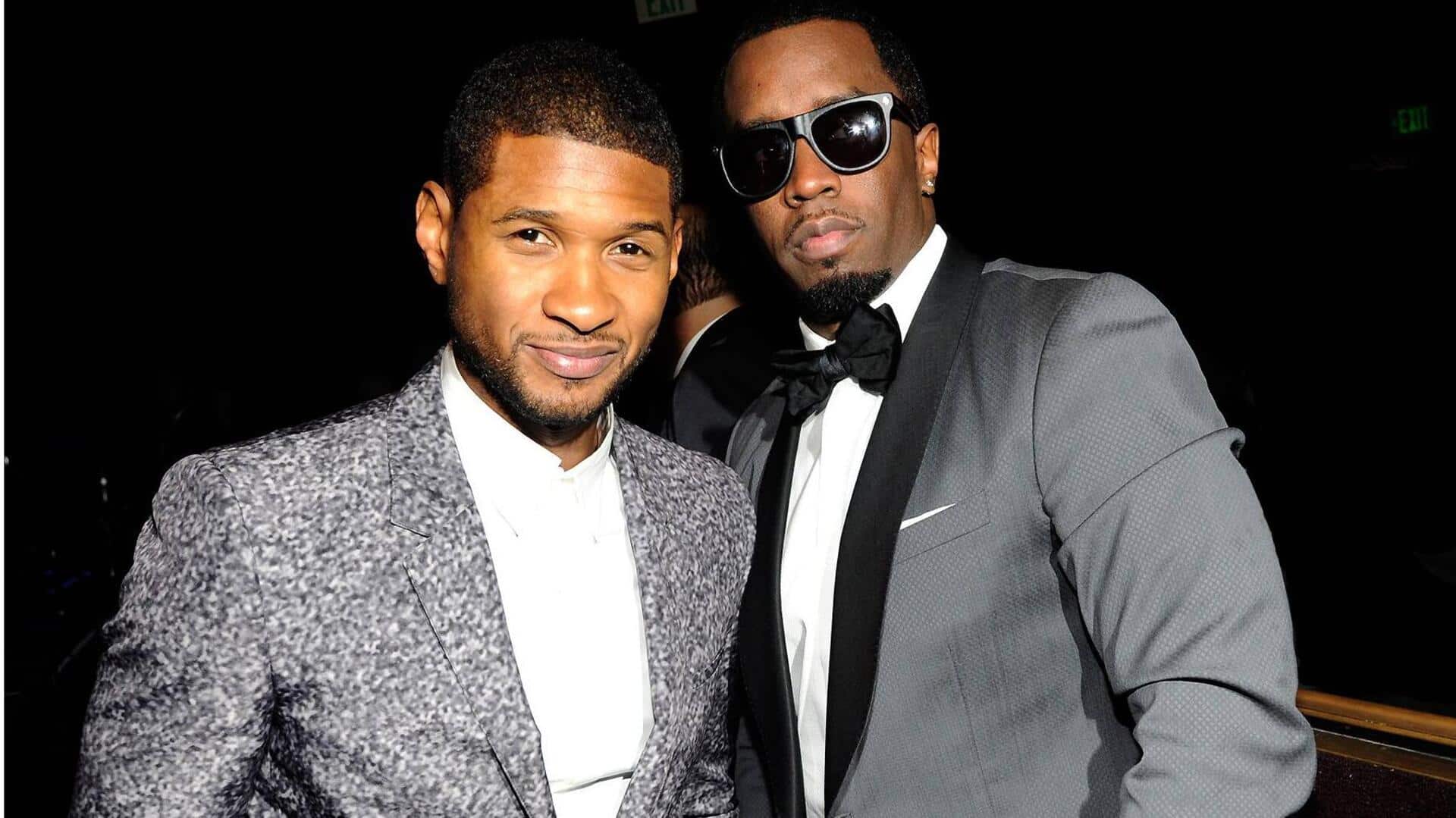 Why was Usher named during Diddy's abuse trial?