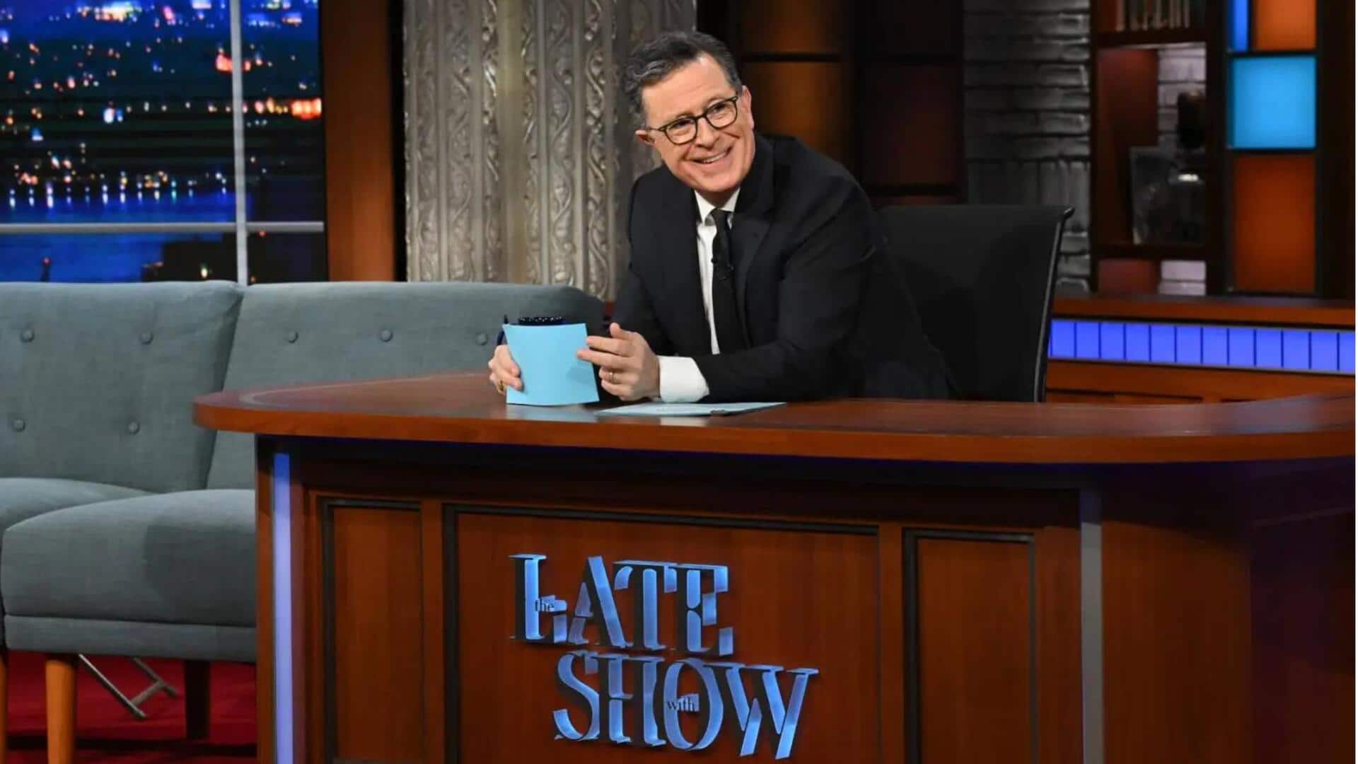 'Late Show with Stephen Colbert' to end in May 2026 'Late Show with Stephen Colbert' to end in May 2026