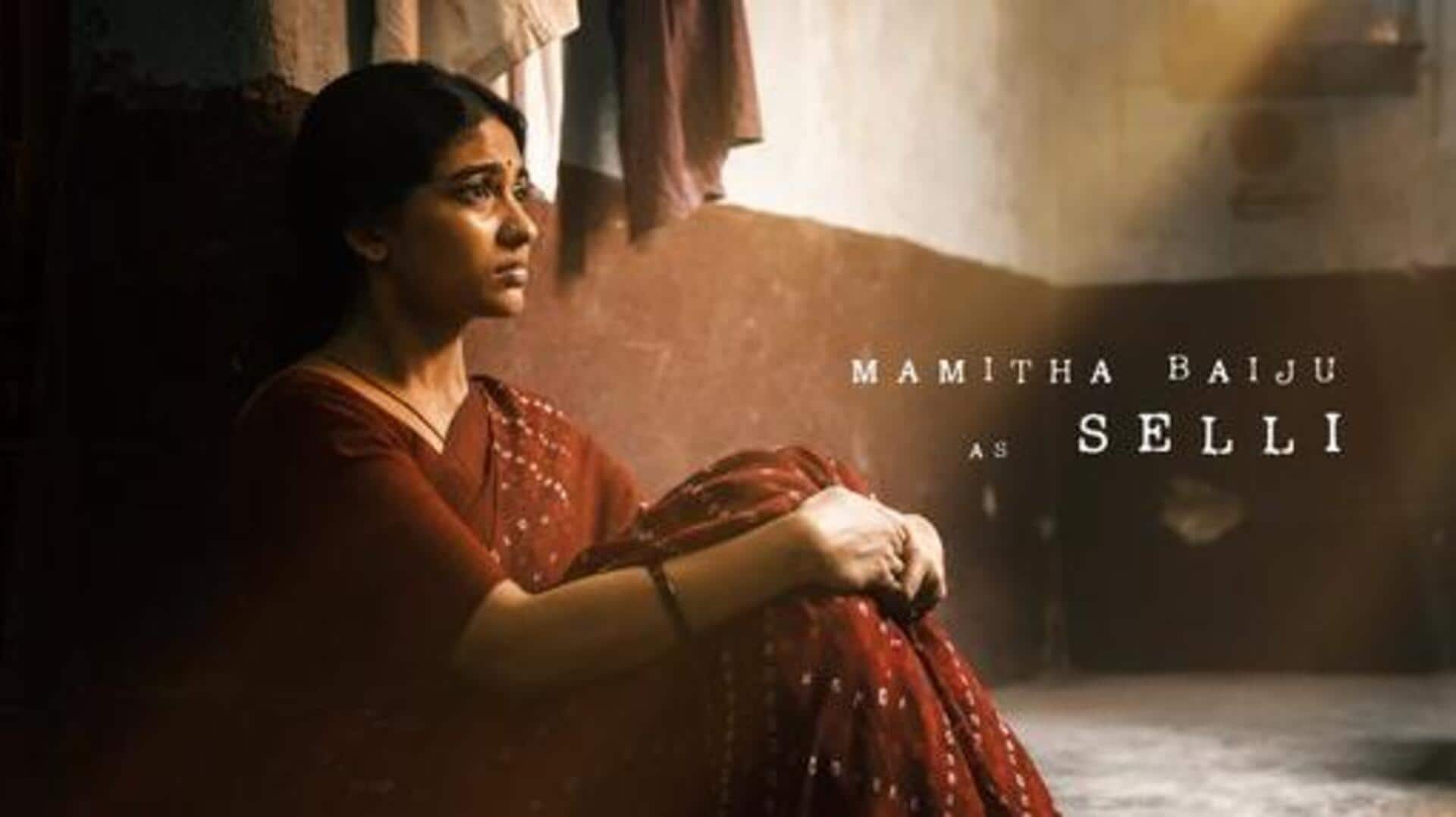 'Kara': See Mamitha Baiju's new look in Dhanush starrer