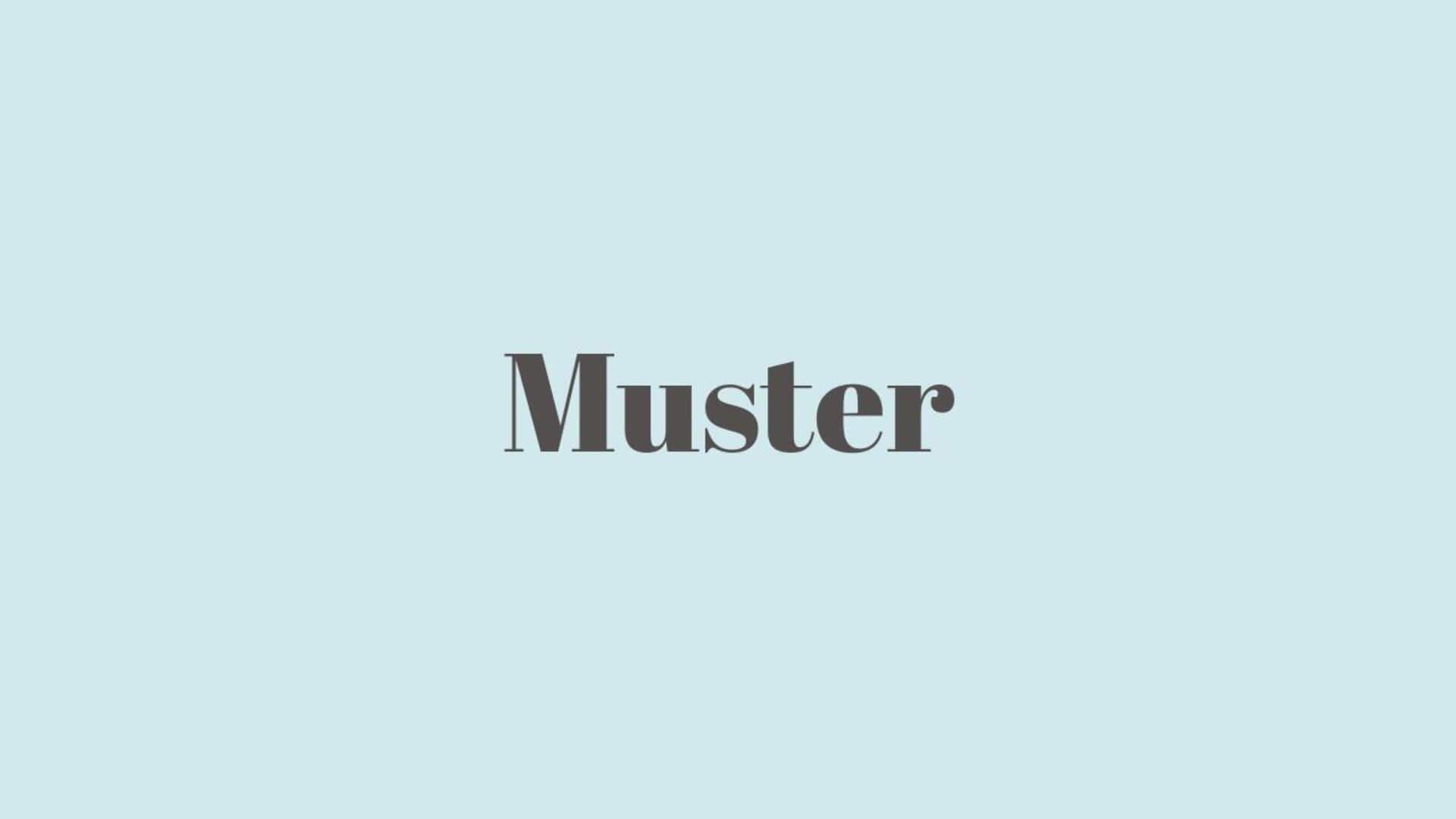 Word of the Day: Muster