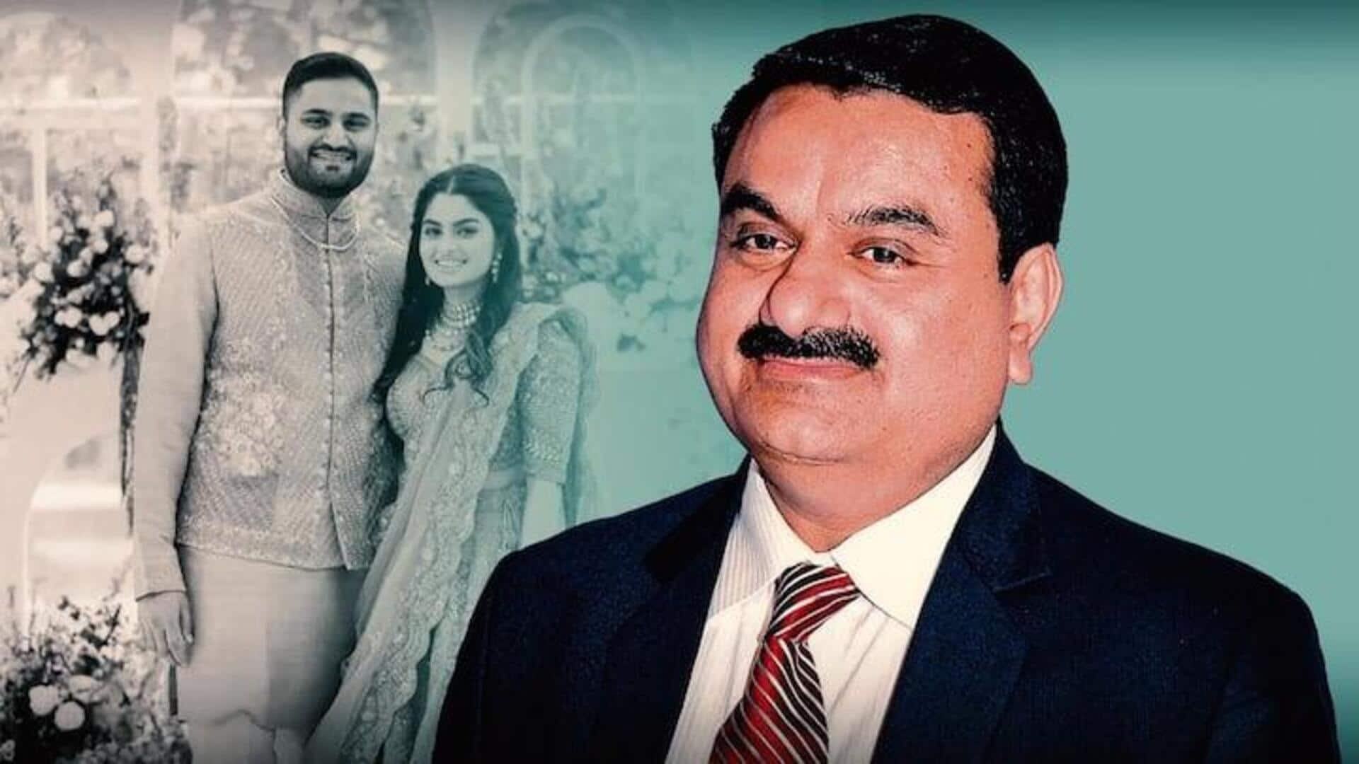 Gautam Adani's son's wedding to feature hand-painted shawls by NGO