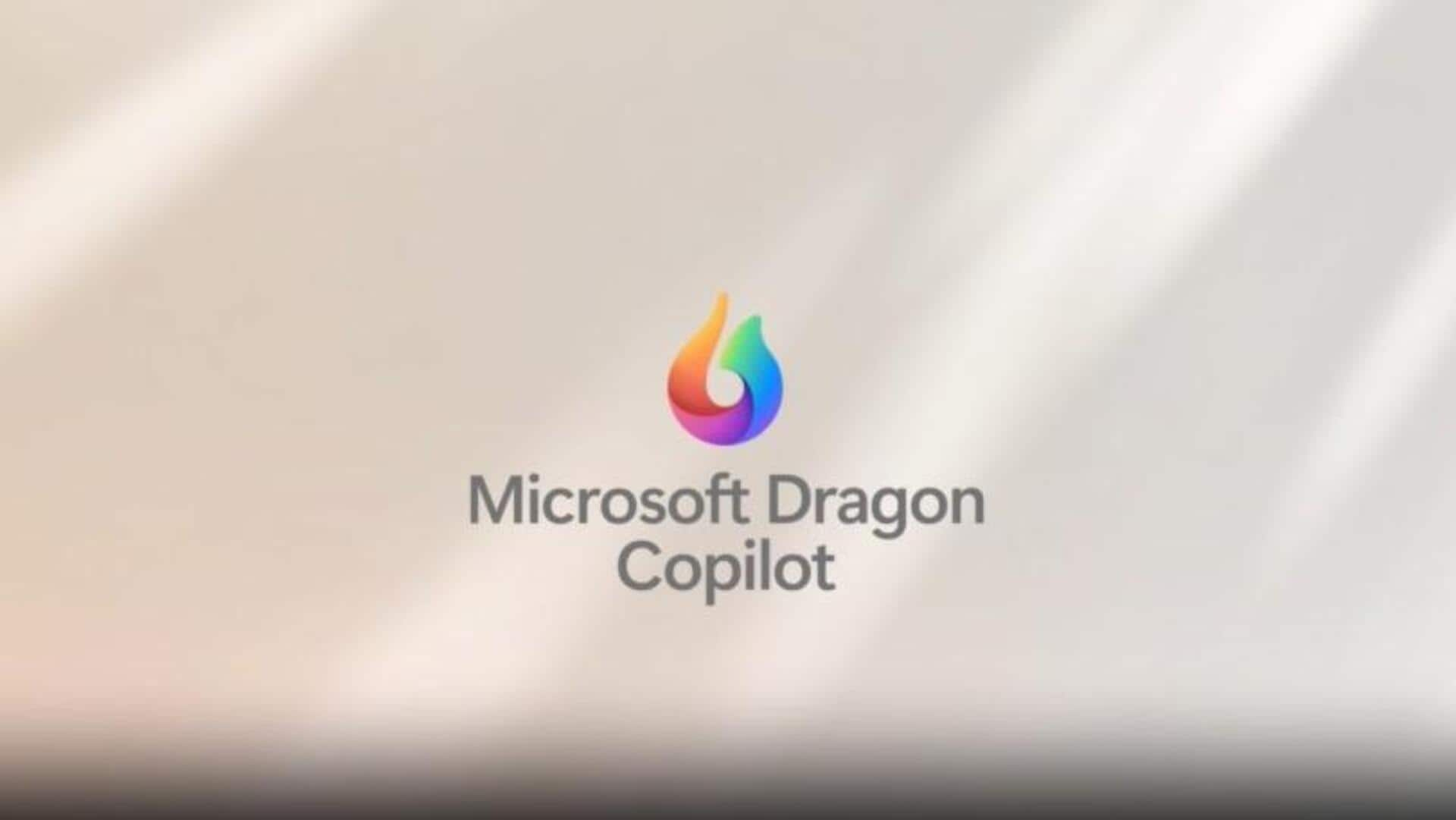 Microsoft unveils Dragon Copilot, AI assistant for healthcare sector