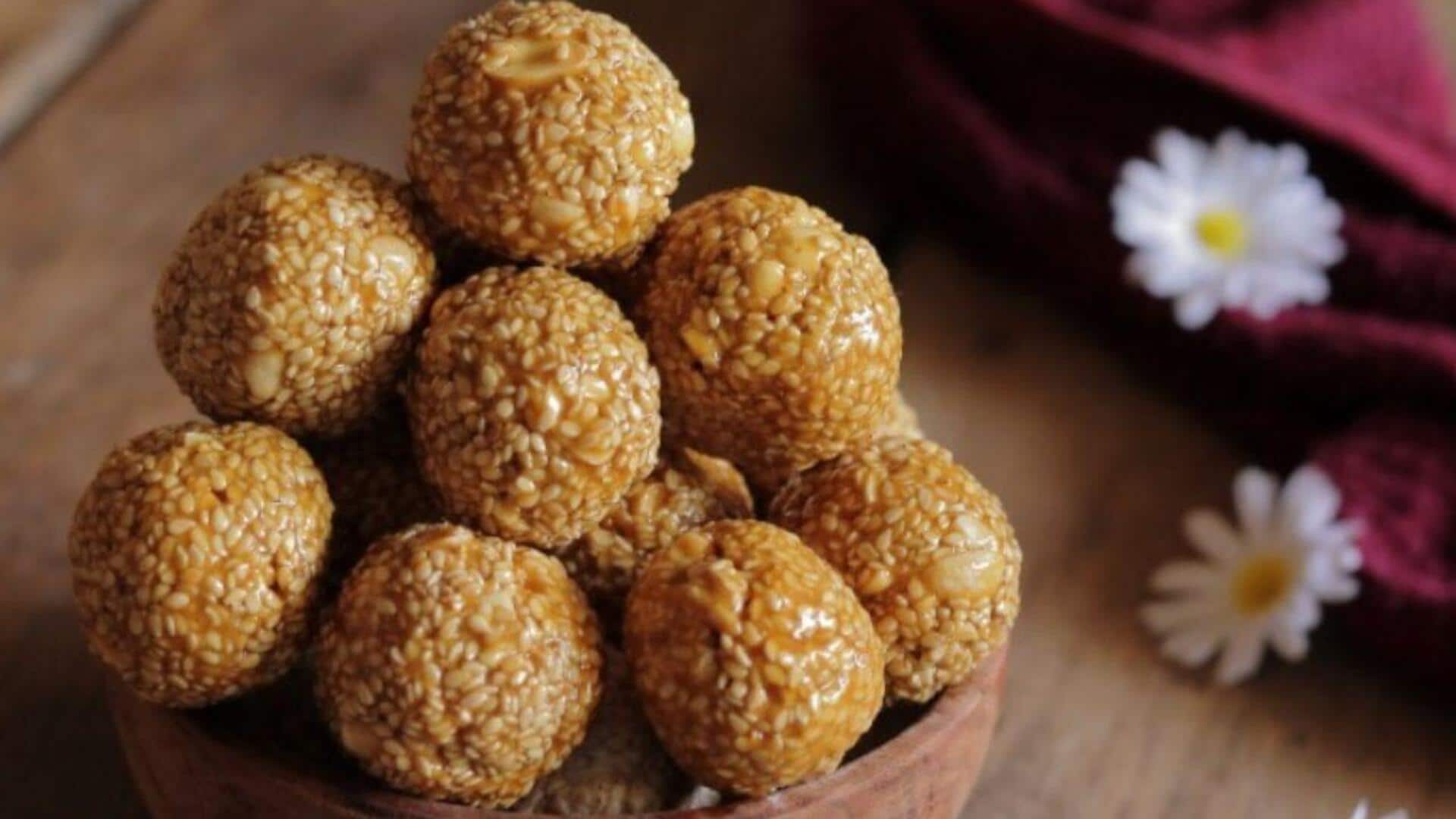 Sesame ladoo variations that showcase India's sweet diversity